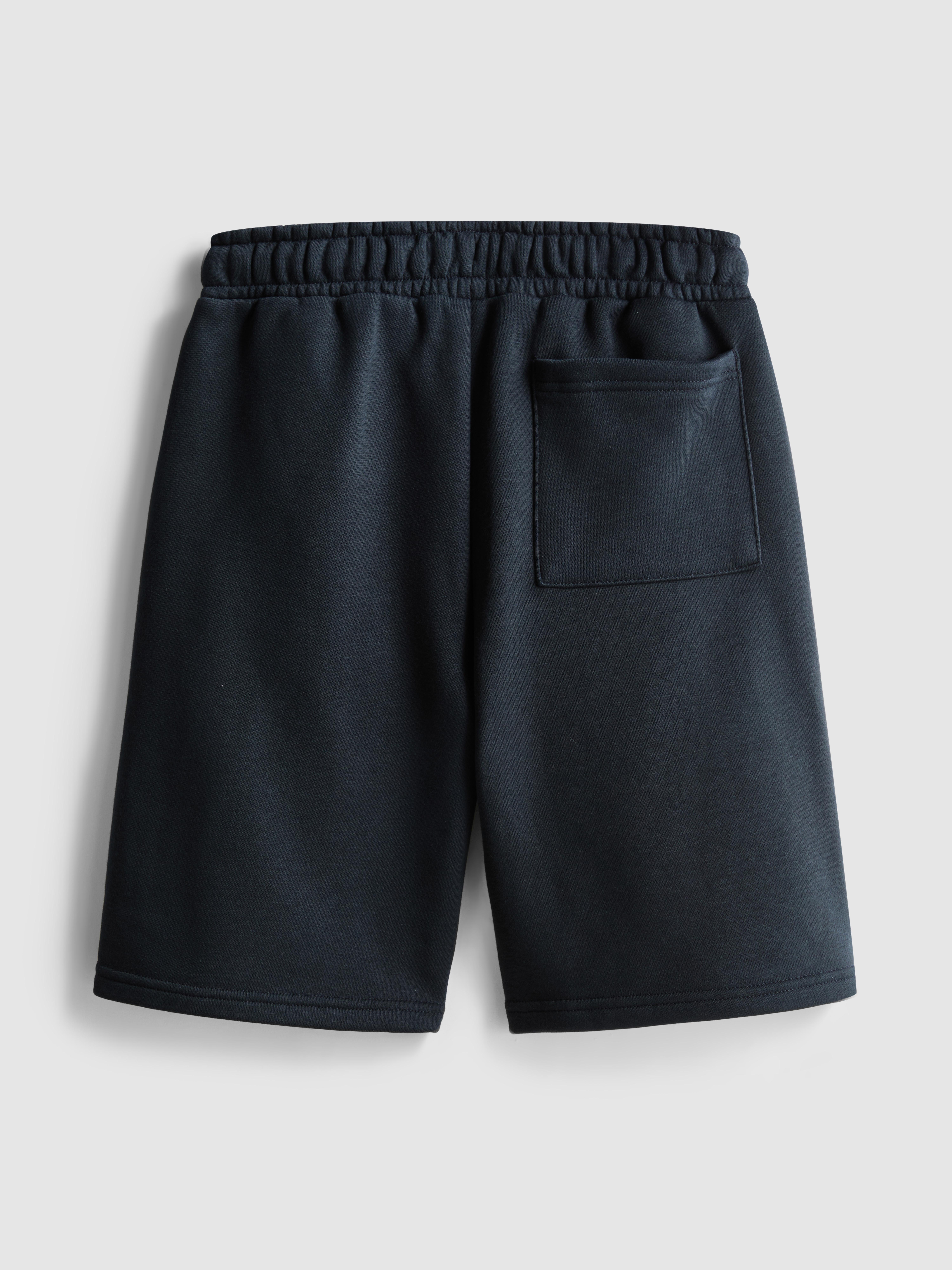 Boys Black 7-15yrs | Running Club Graphic Active Shorts