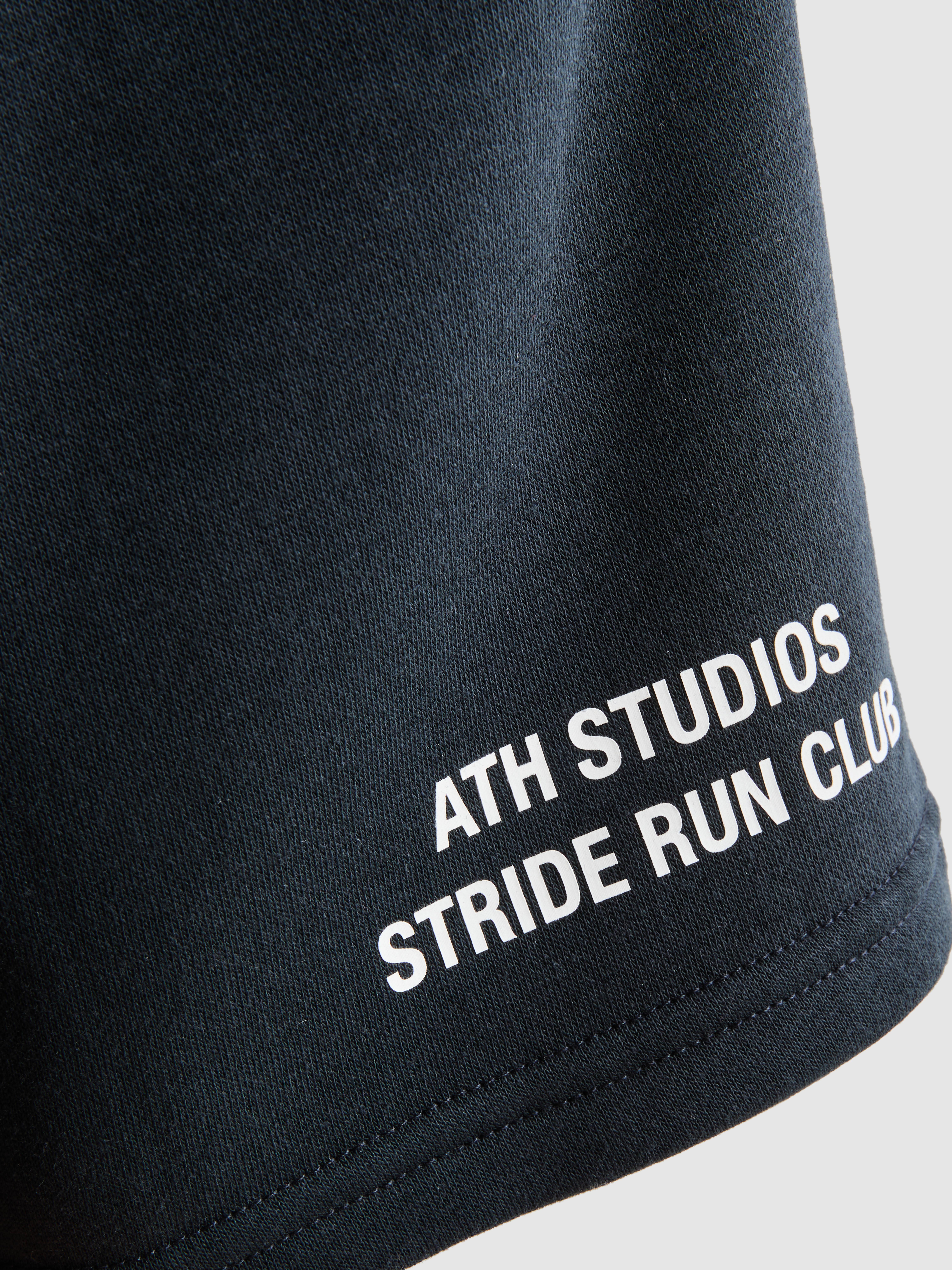 Boys Black 7-15yrs | Running Club Graphic Active Shorts