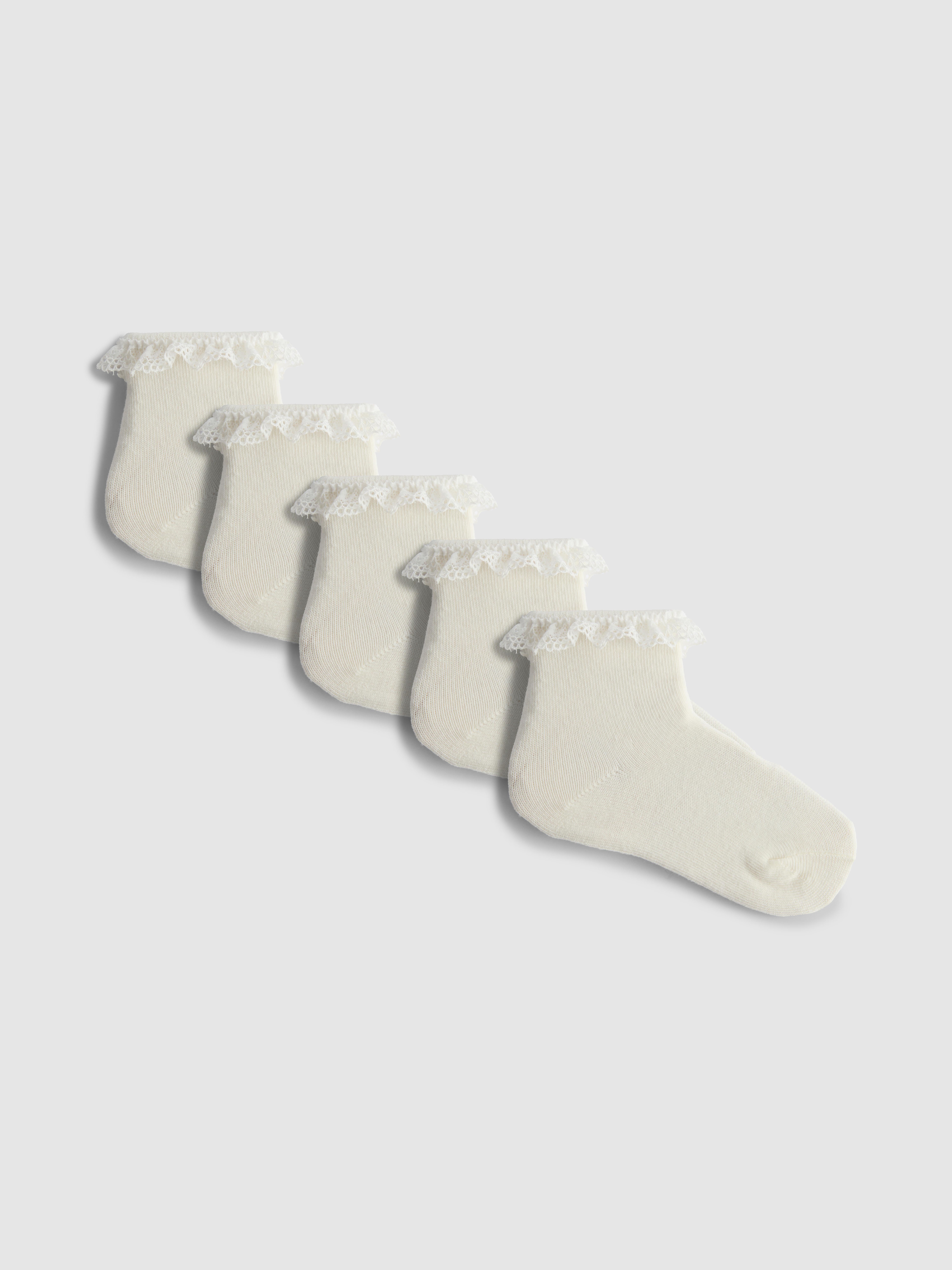 5pk Cotton Rich Ankle Socks