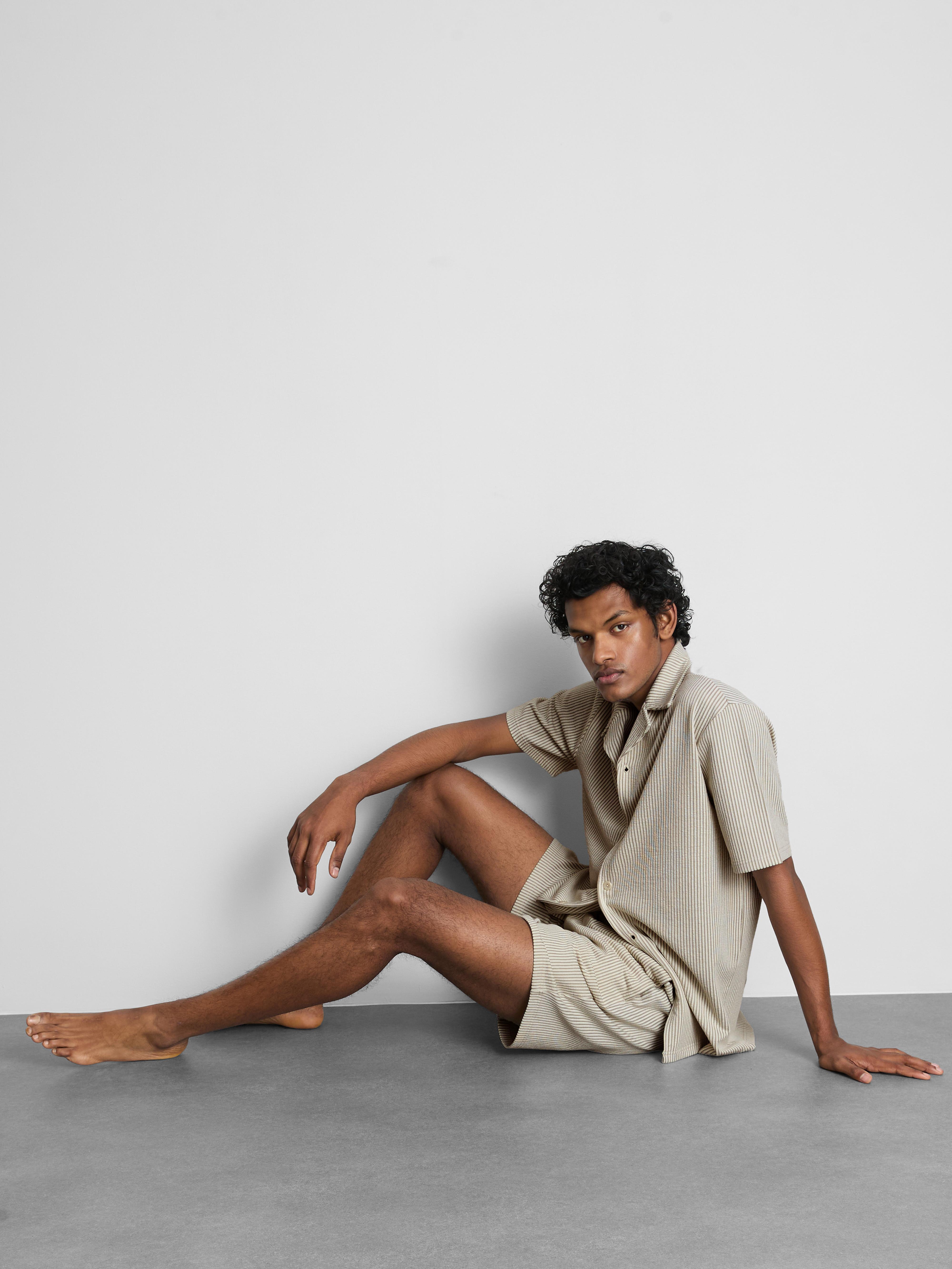 Button-Up Pajama Top