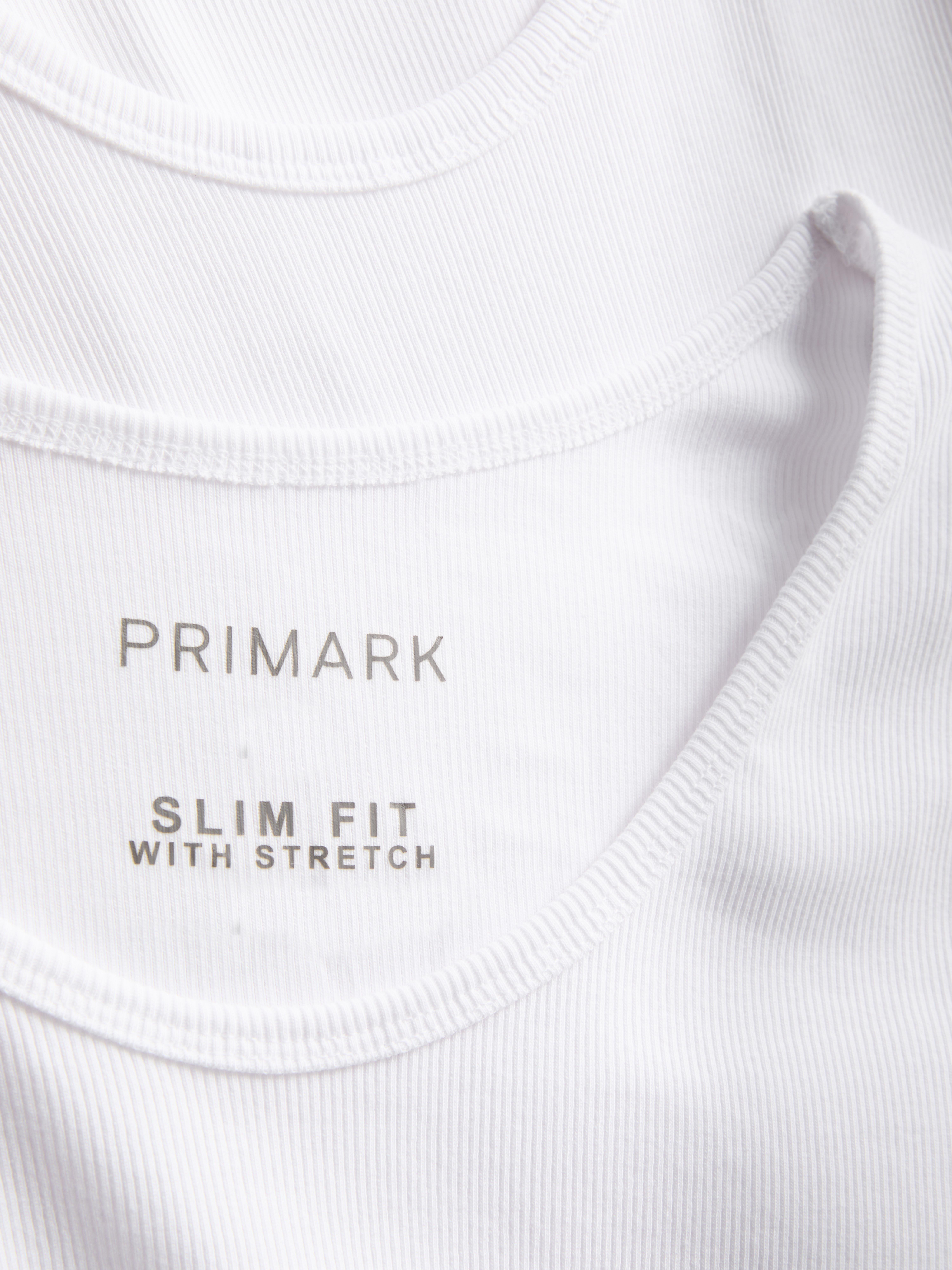 Slim Fit Ribbed Tank Top