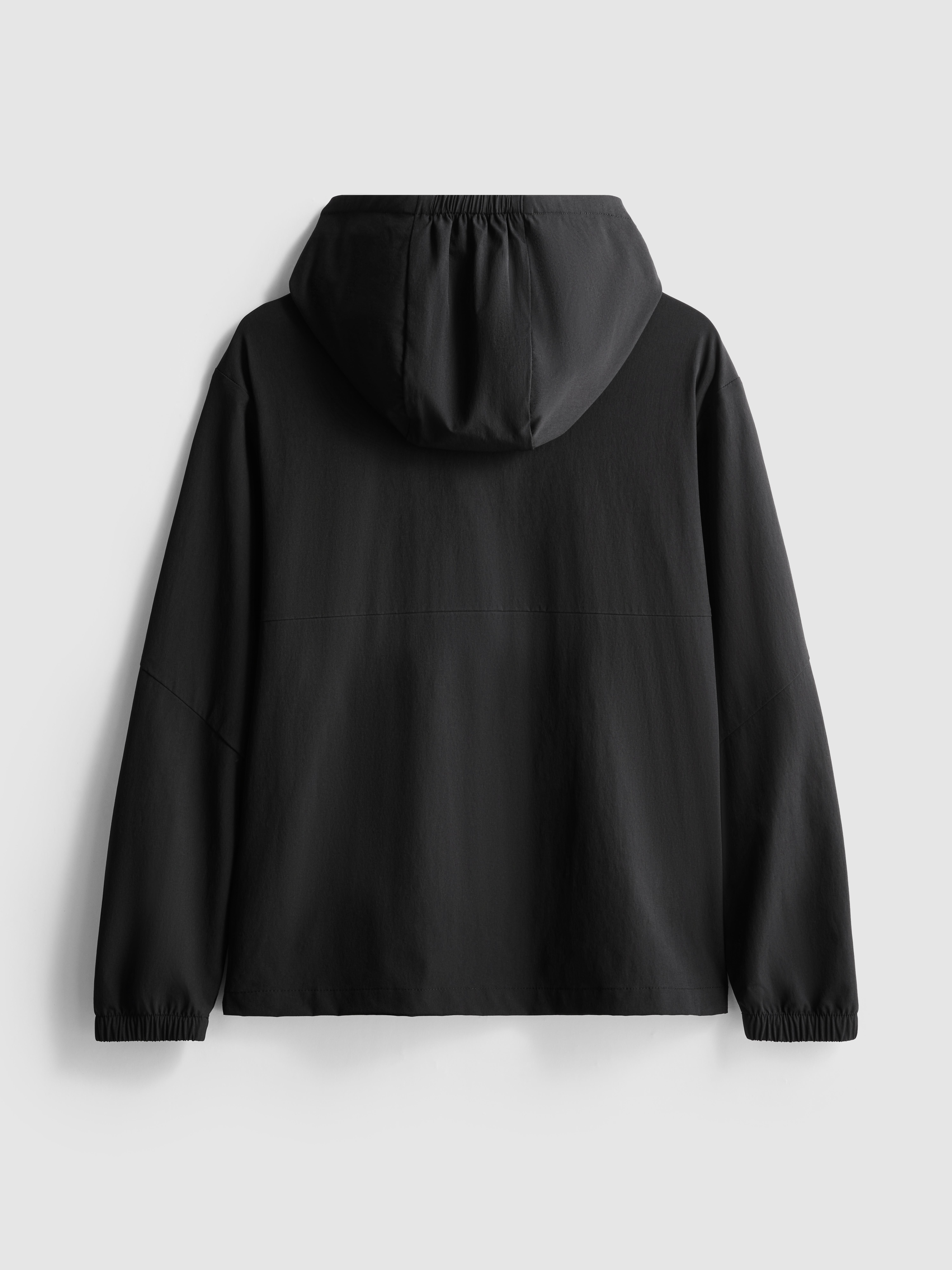 Boys Black 7-15yrs | Active Zip-Up Hoodie