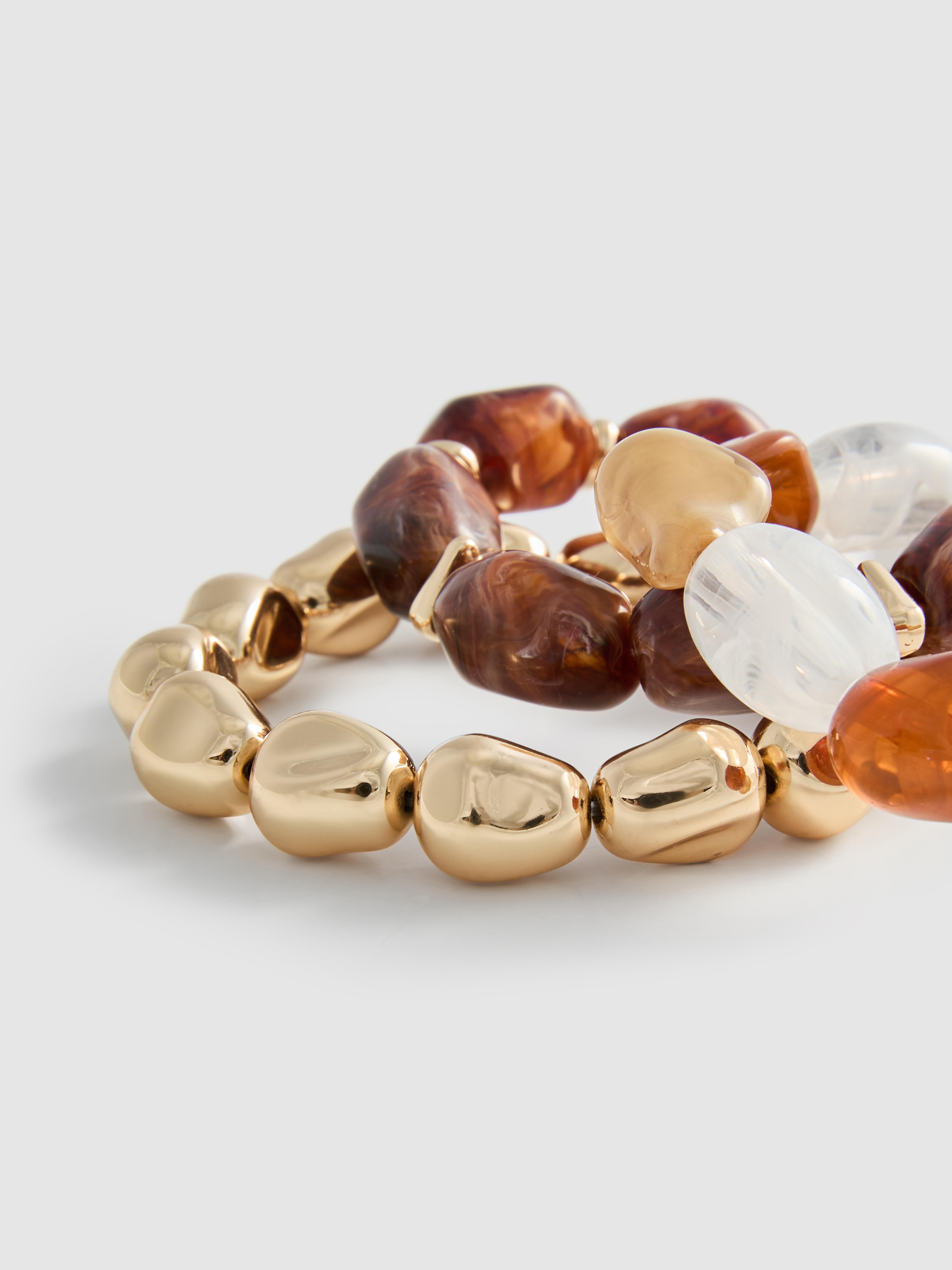 3pk Larger Bead Bracelets