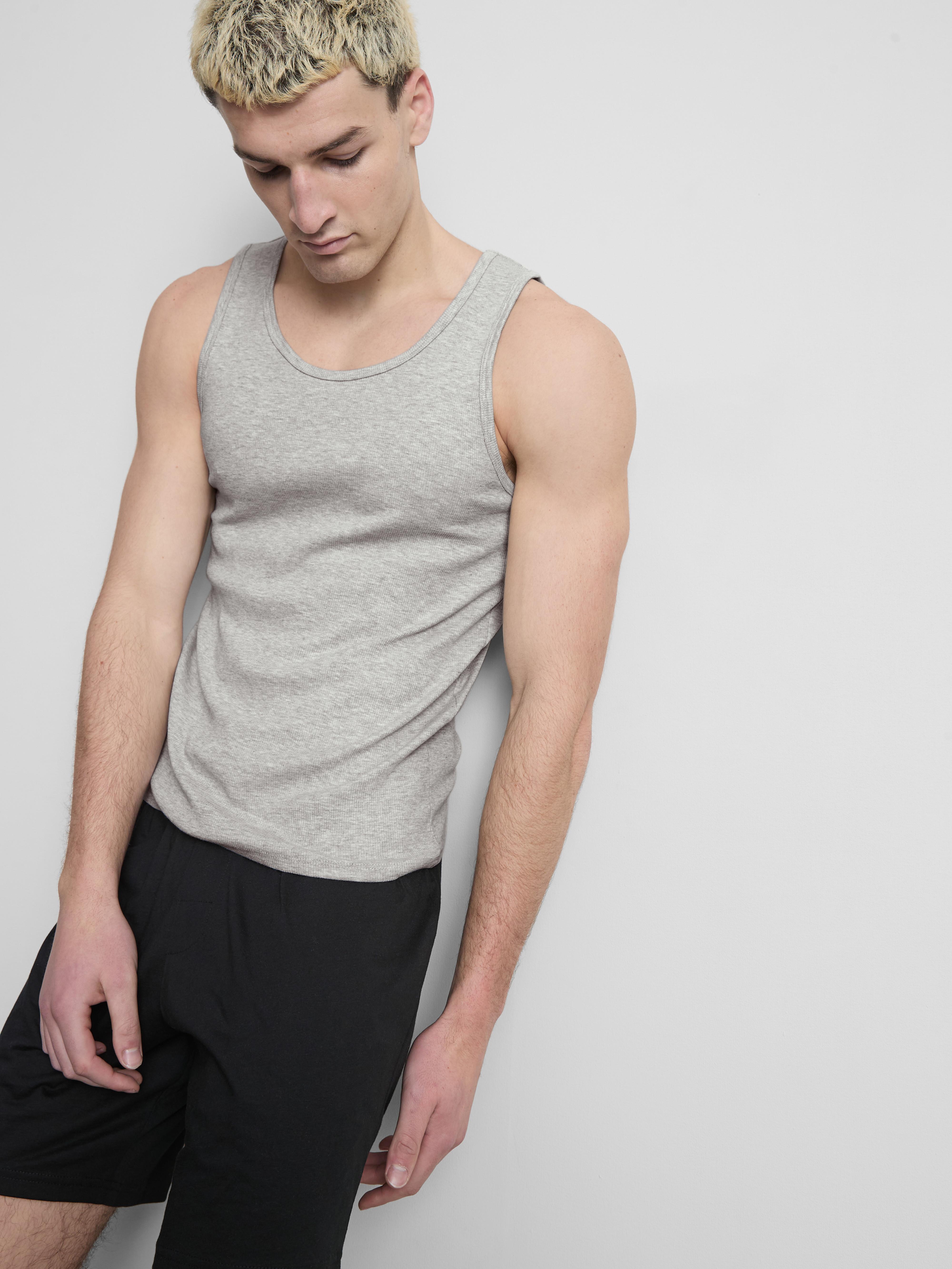 2pk Ribbed Vest Tops