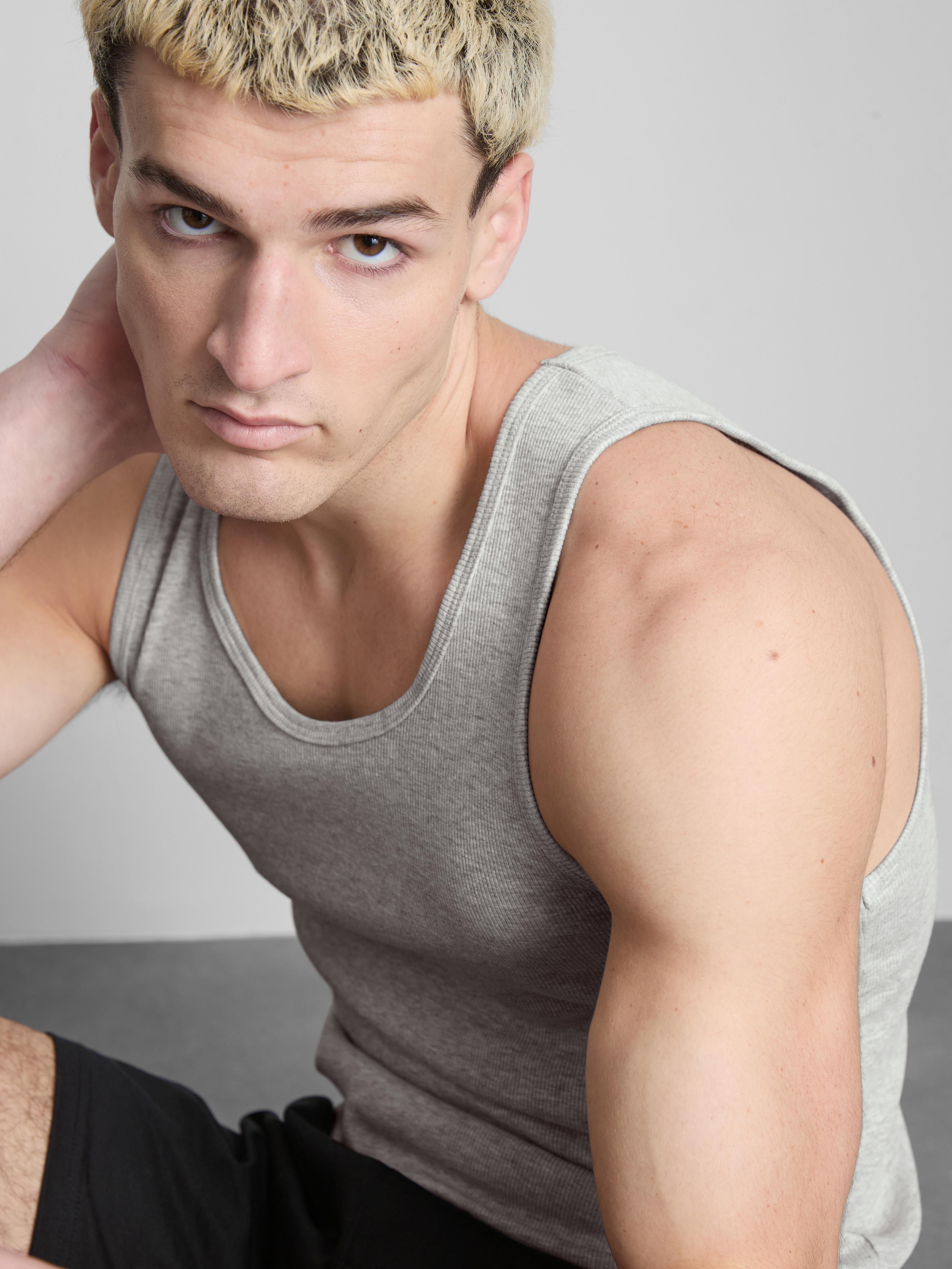 2pk Ribbed Vest Tops