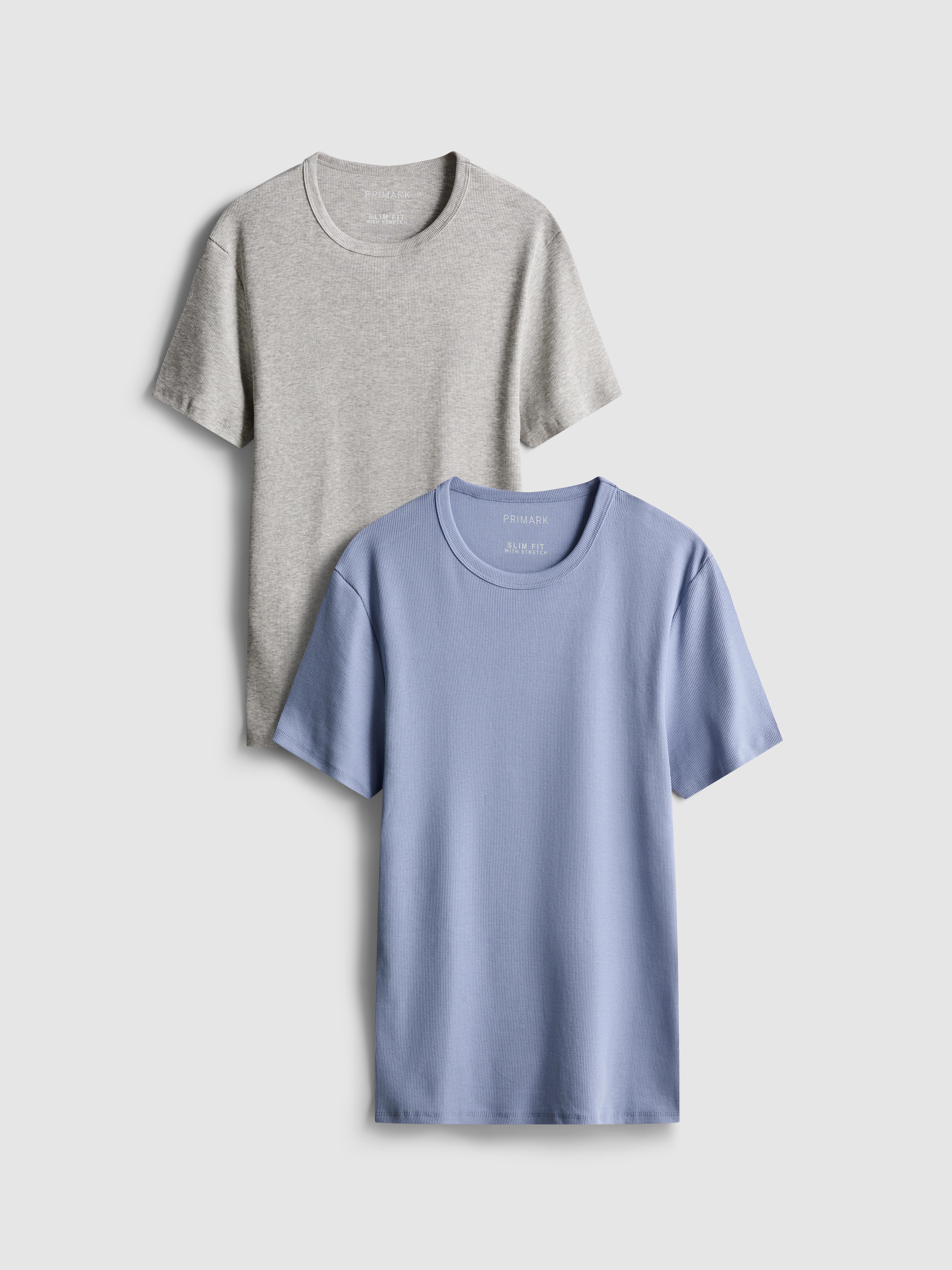 2pk Ribbed T-Shirts