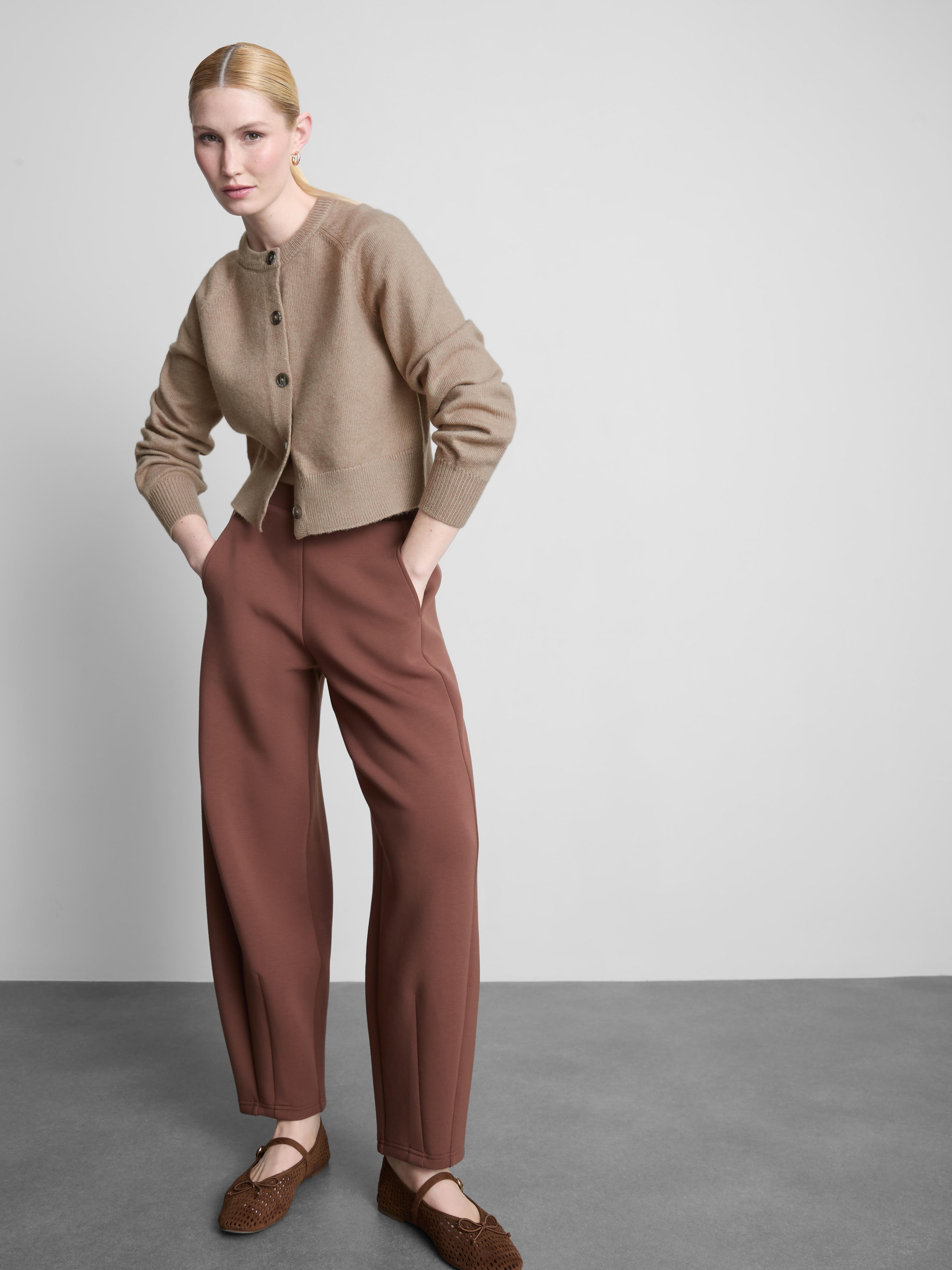 Strickcardigan mit Puffärmeln