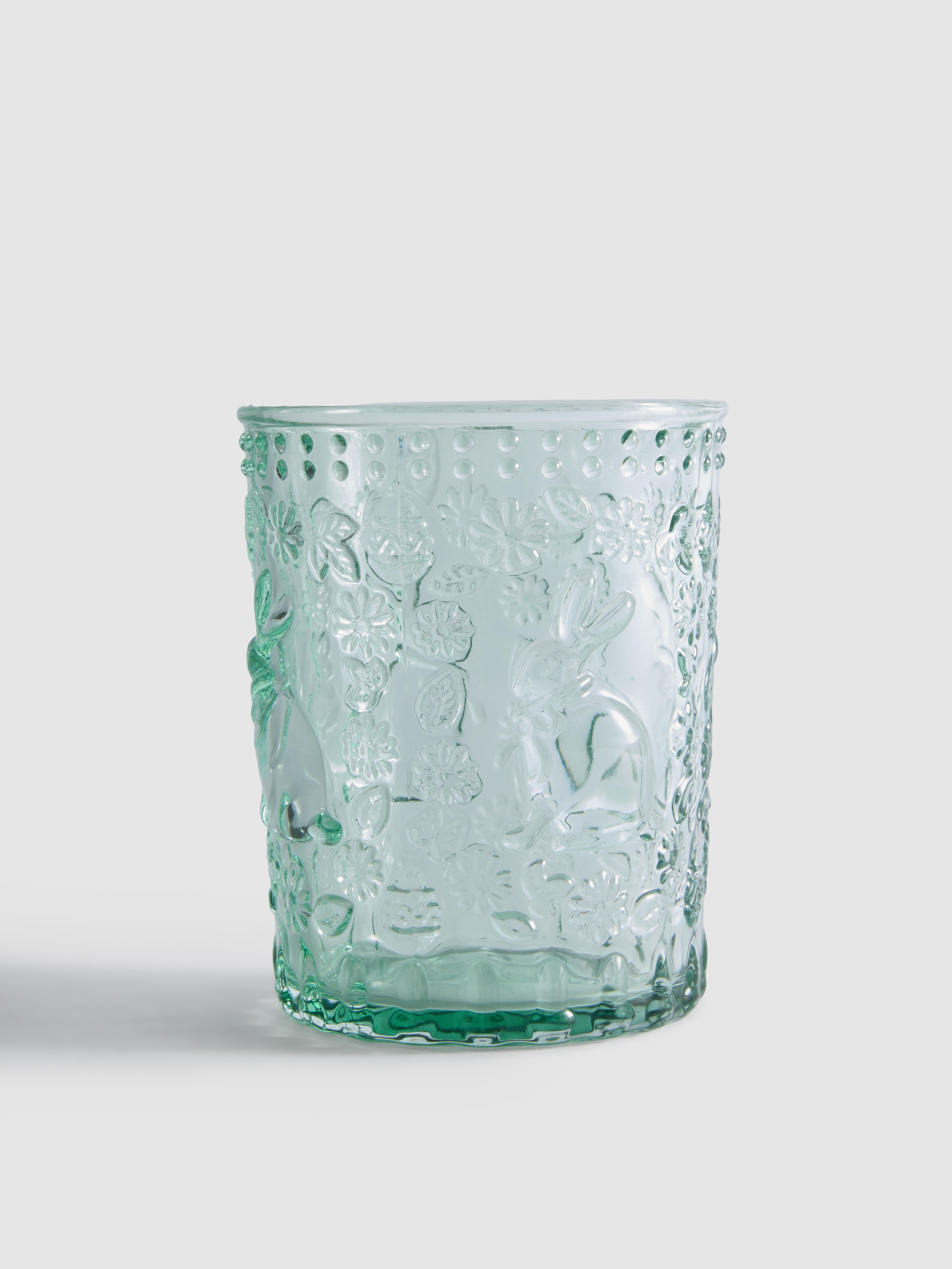 Pahar cu model de Paște în relief