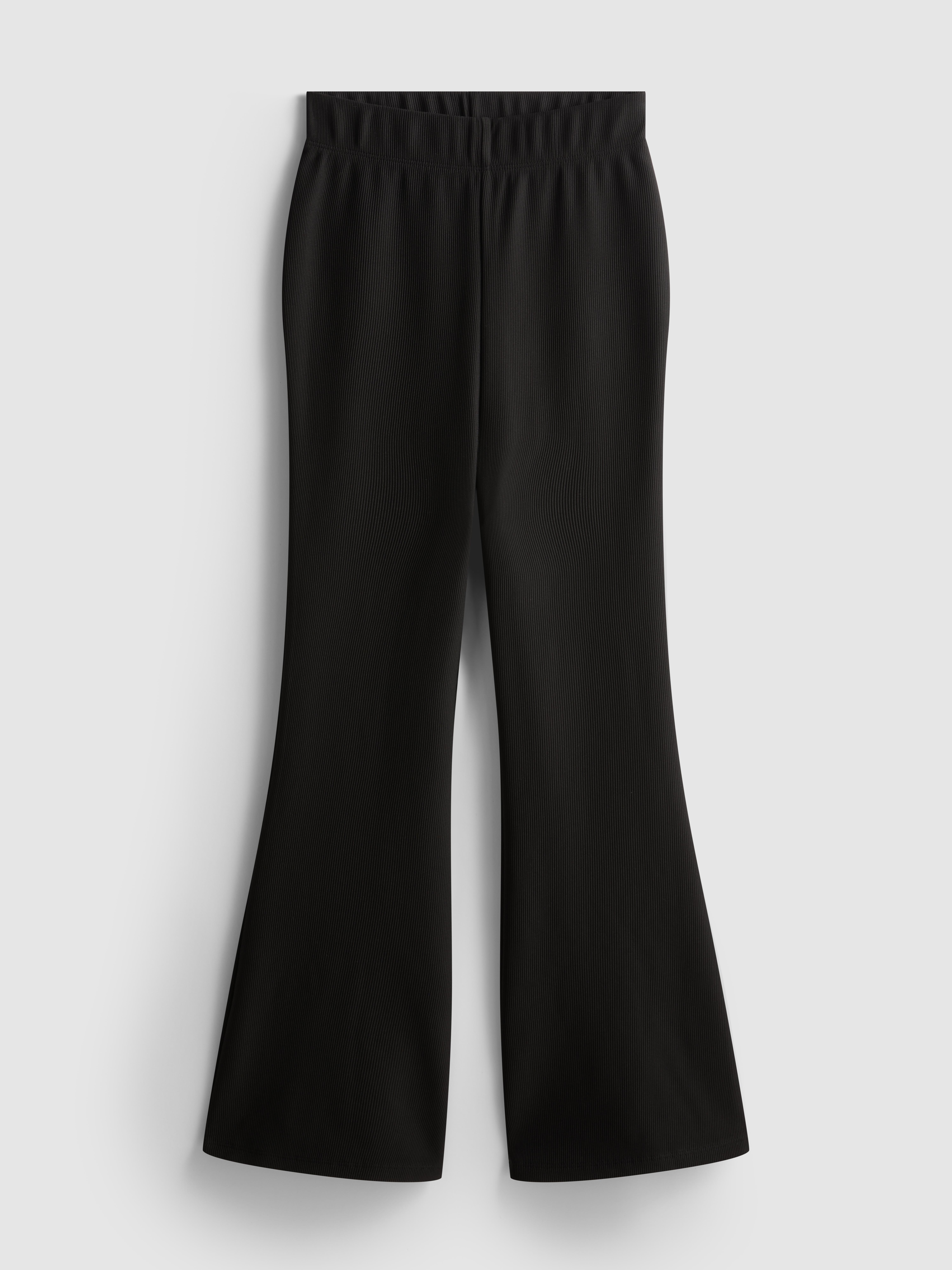 7-15yrs | Ottoman Textured Flare Leggings