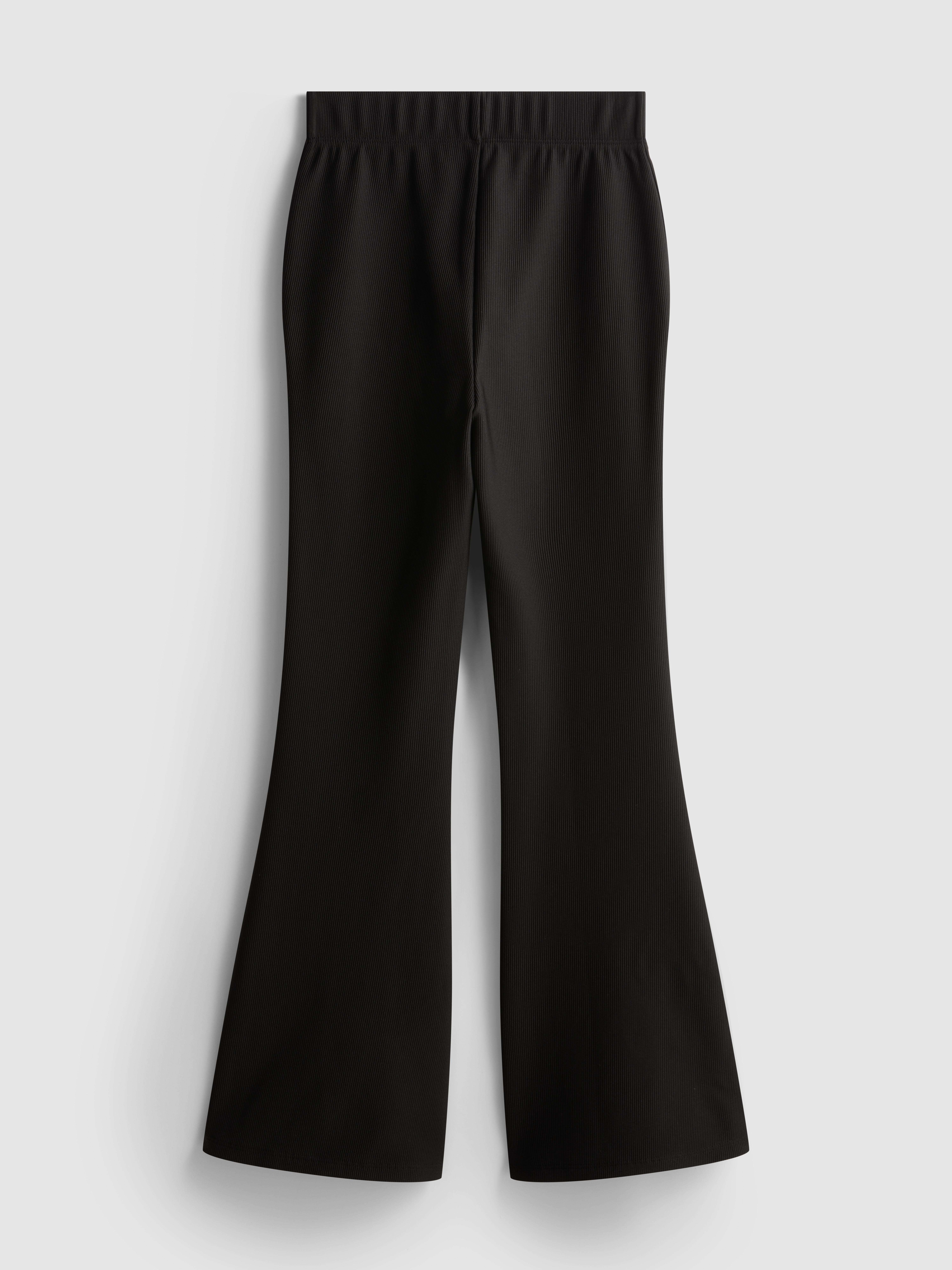 7-15yrs | Ottoman Textured Flare Leggings