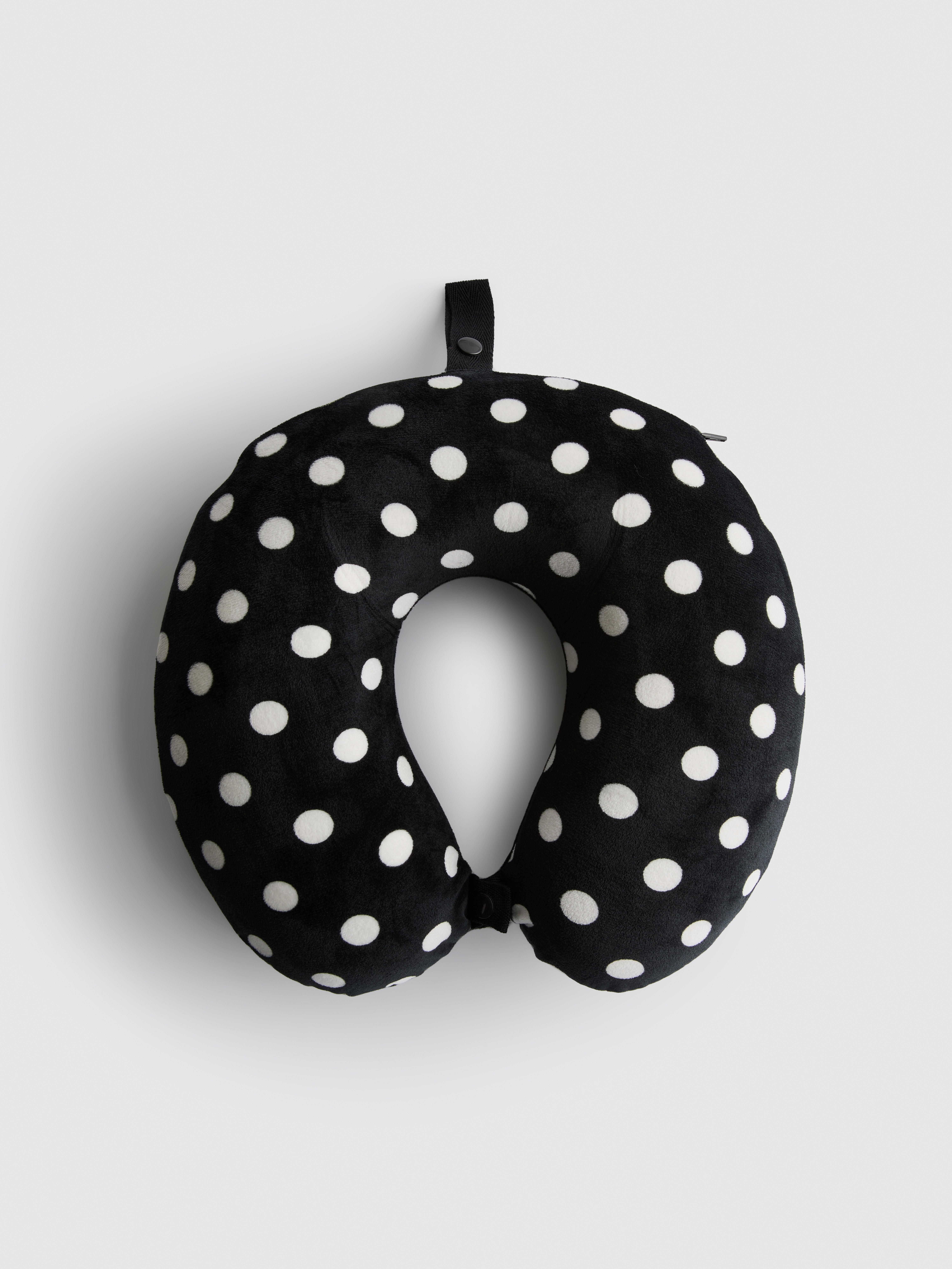 Almofada viagem espuma memória bolinhas