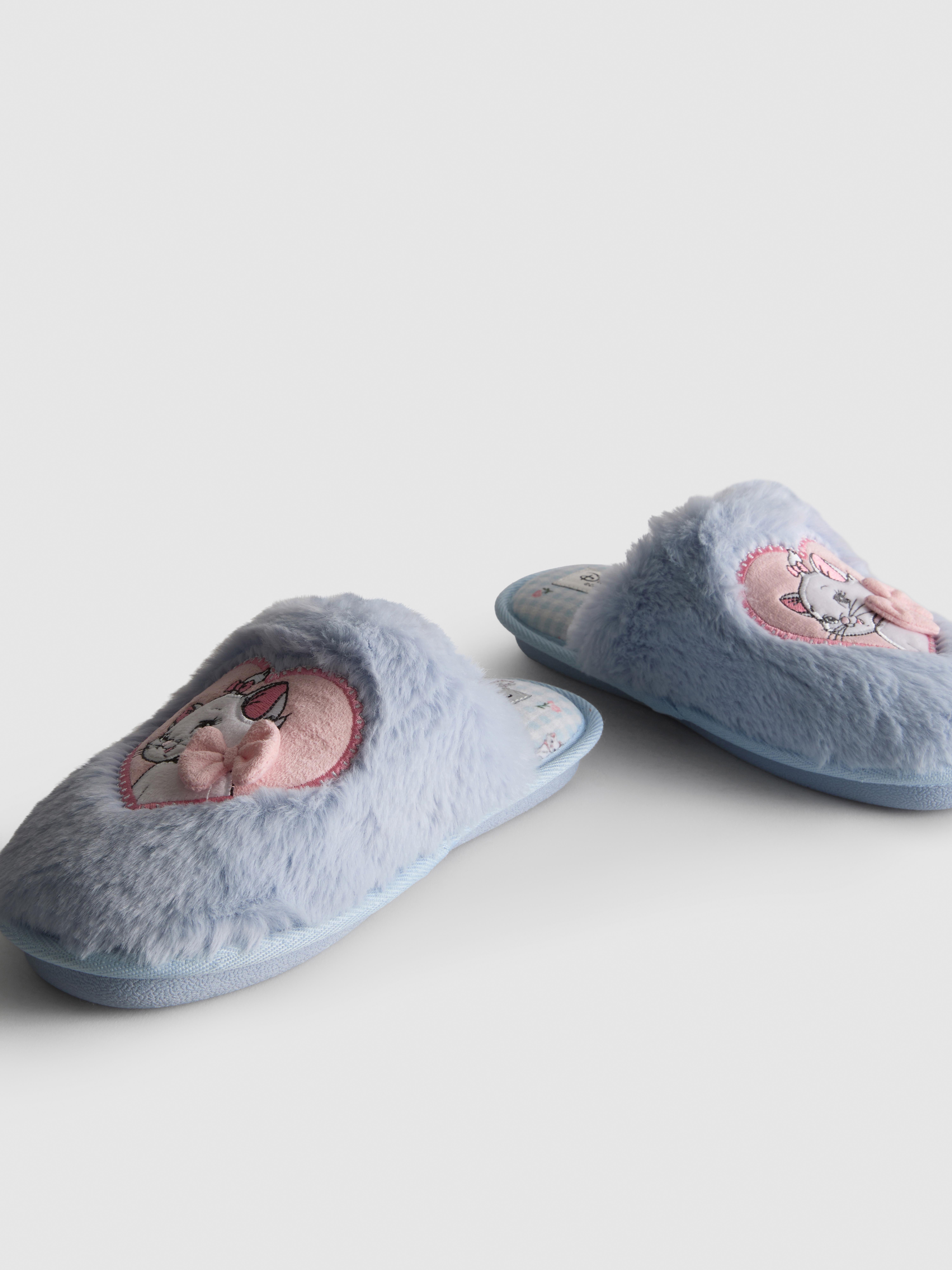Disney’s The Aristocats Marie Fluffy Mule Slippers
