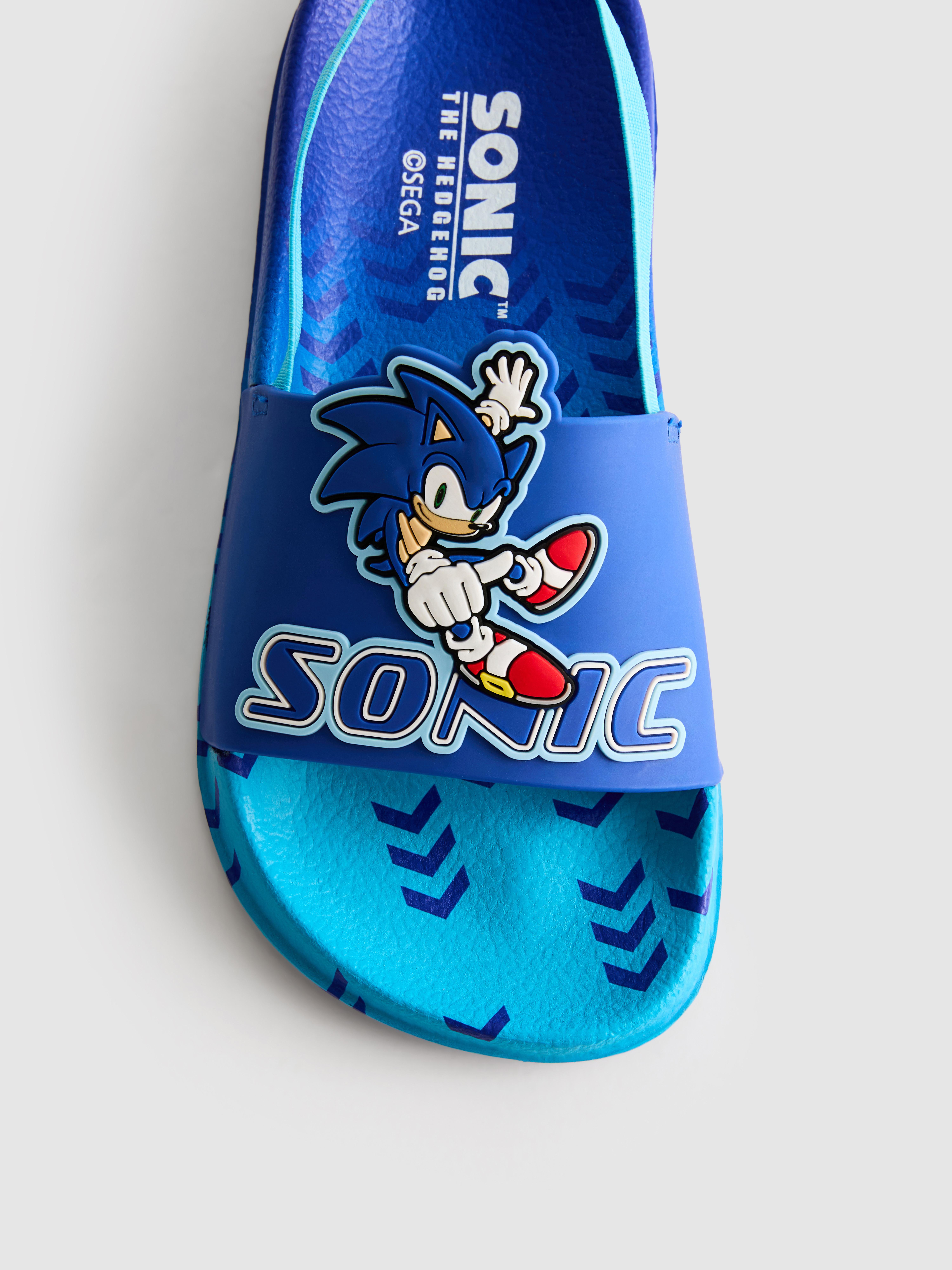 Sonic The Hedgehog Slingback Sliders