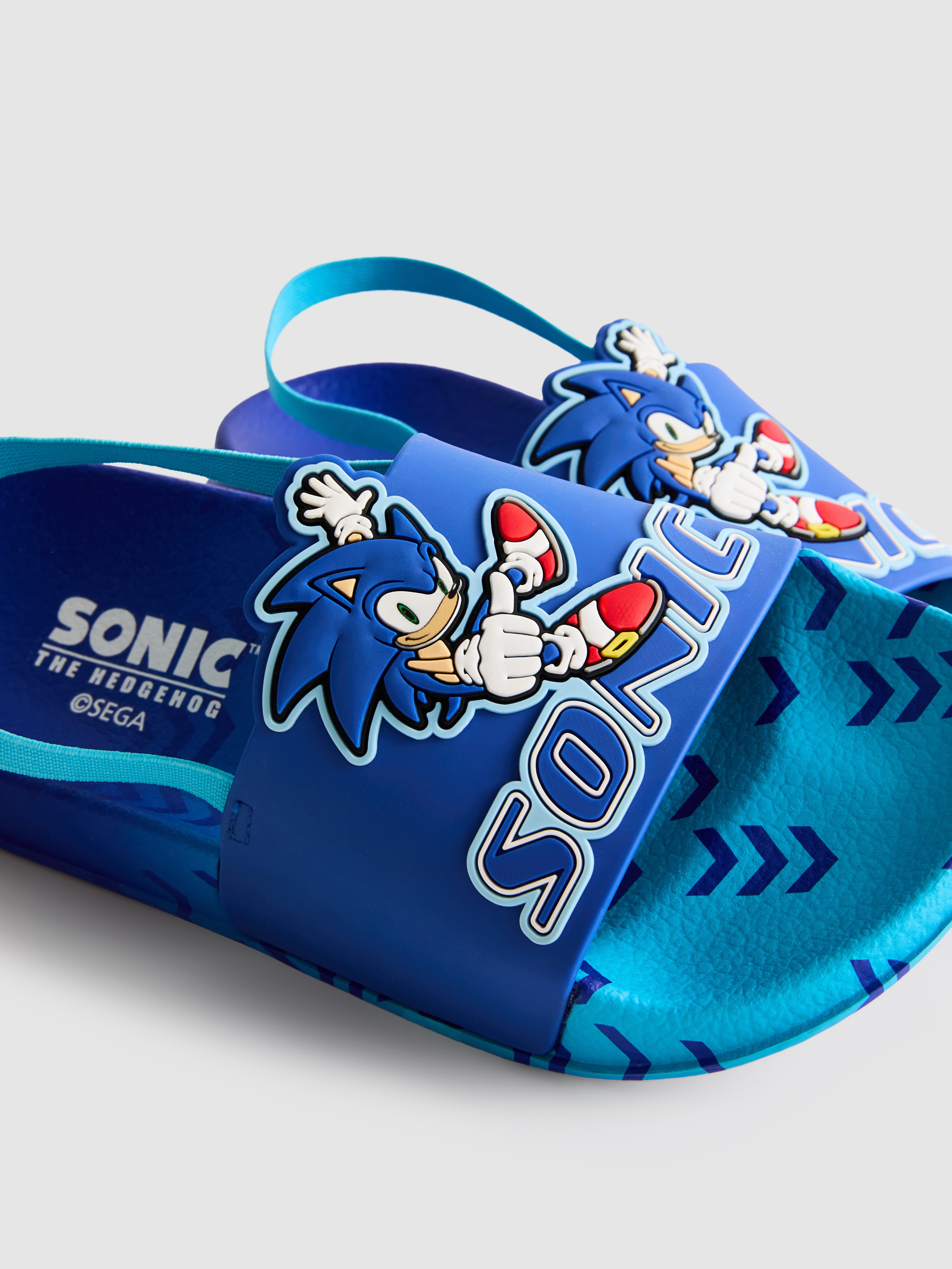 Sonic The Hedgehog Slingback Sliders
