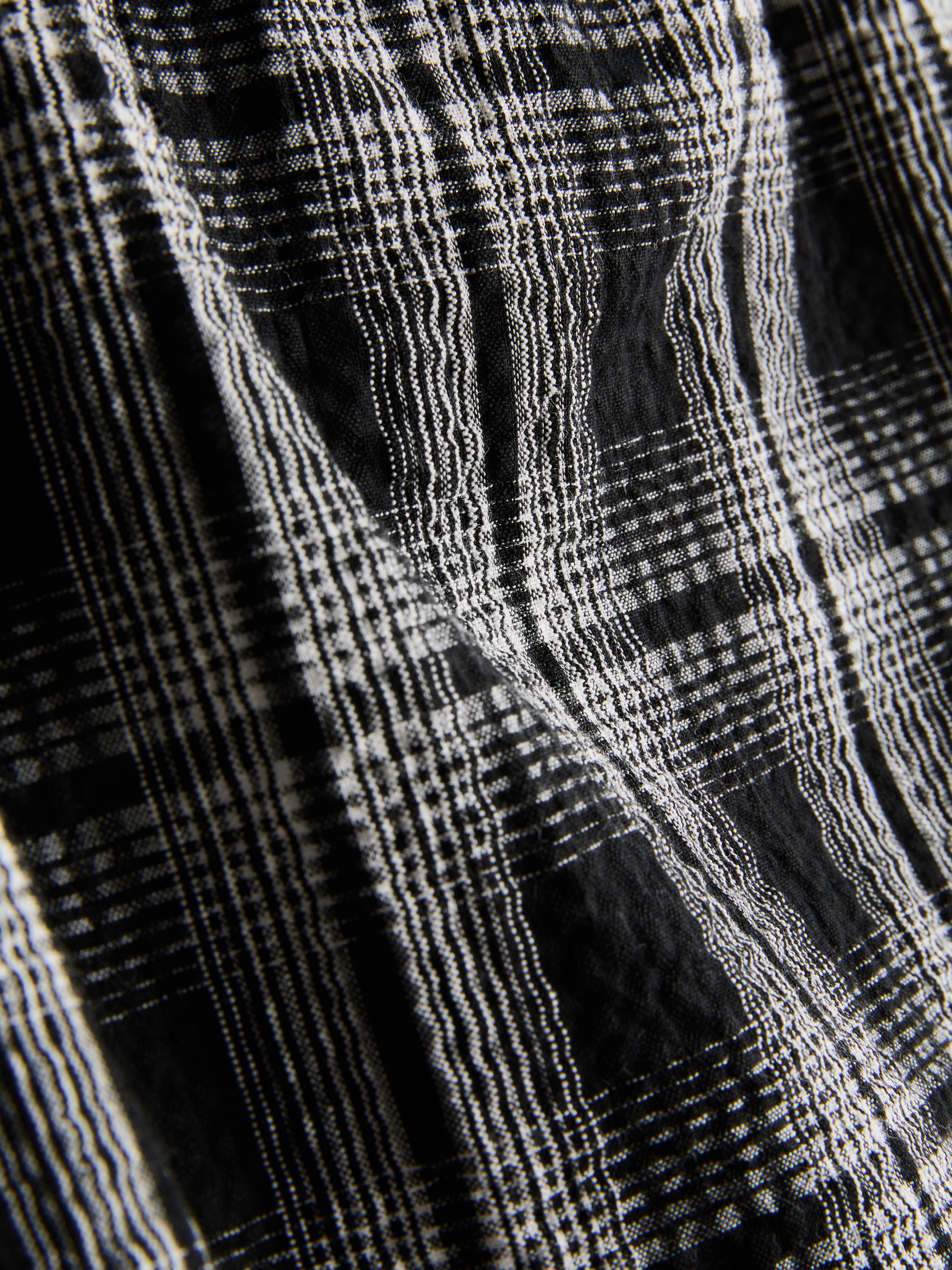 Check Seersucker Shorts