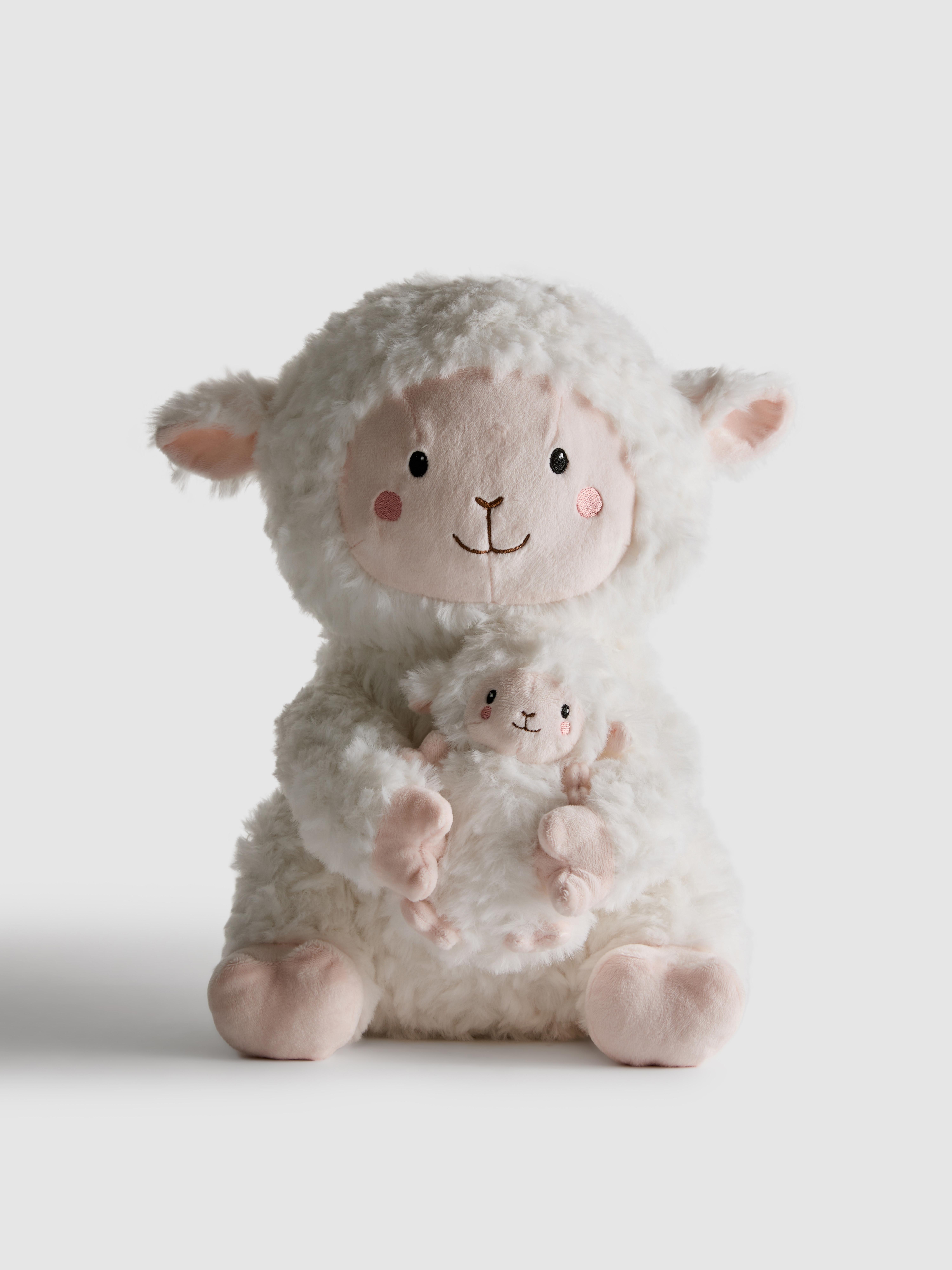 Umarmende Plüschlämmer