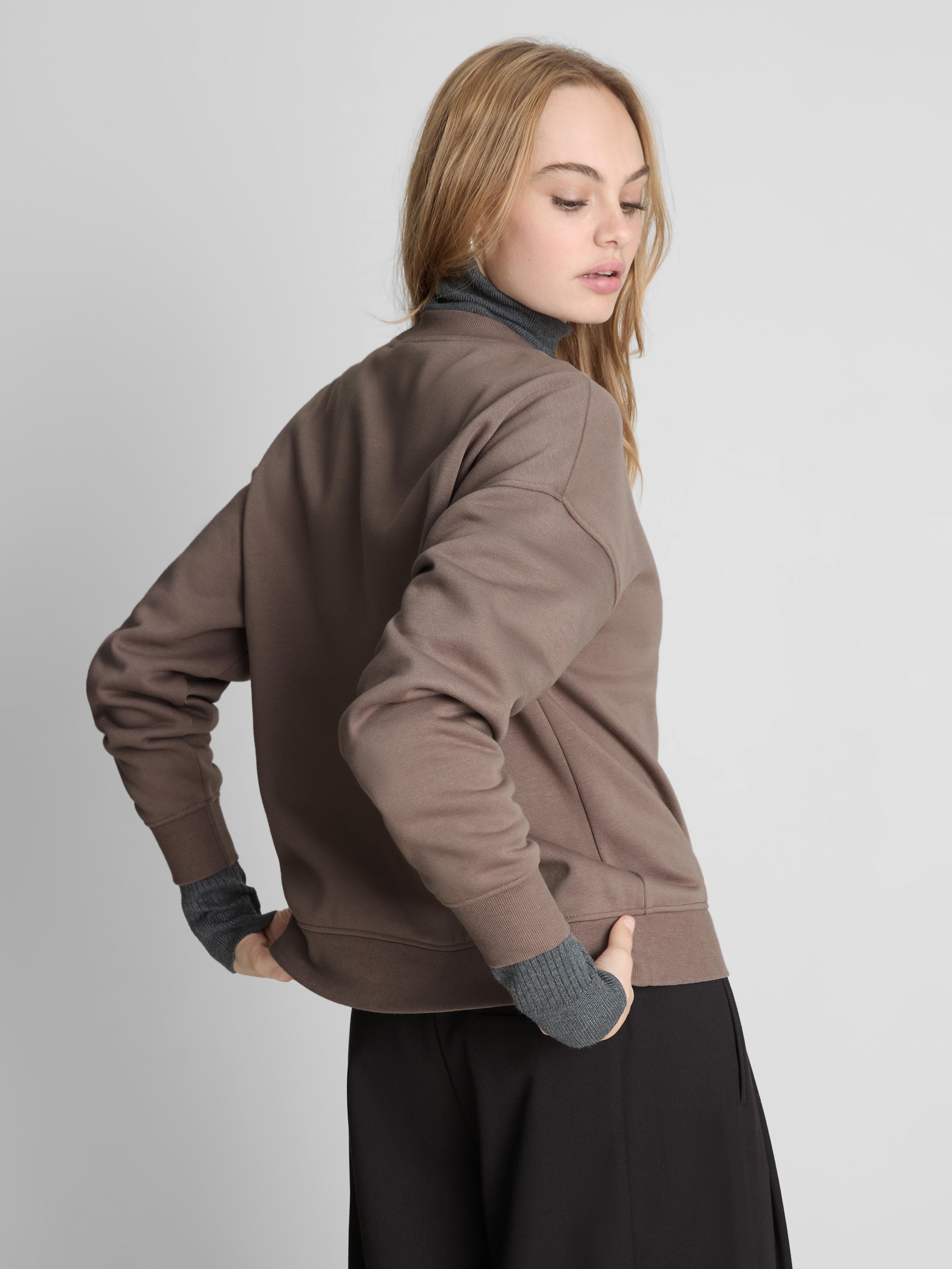 Women's Brown Disney’s Winnie The Pooh Cotton-Blend Sweatshirt