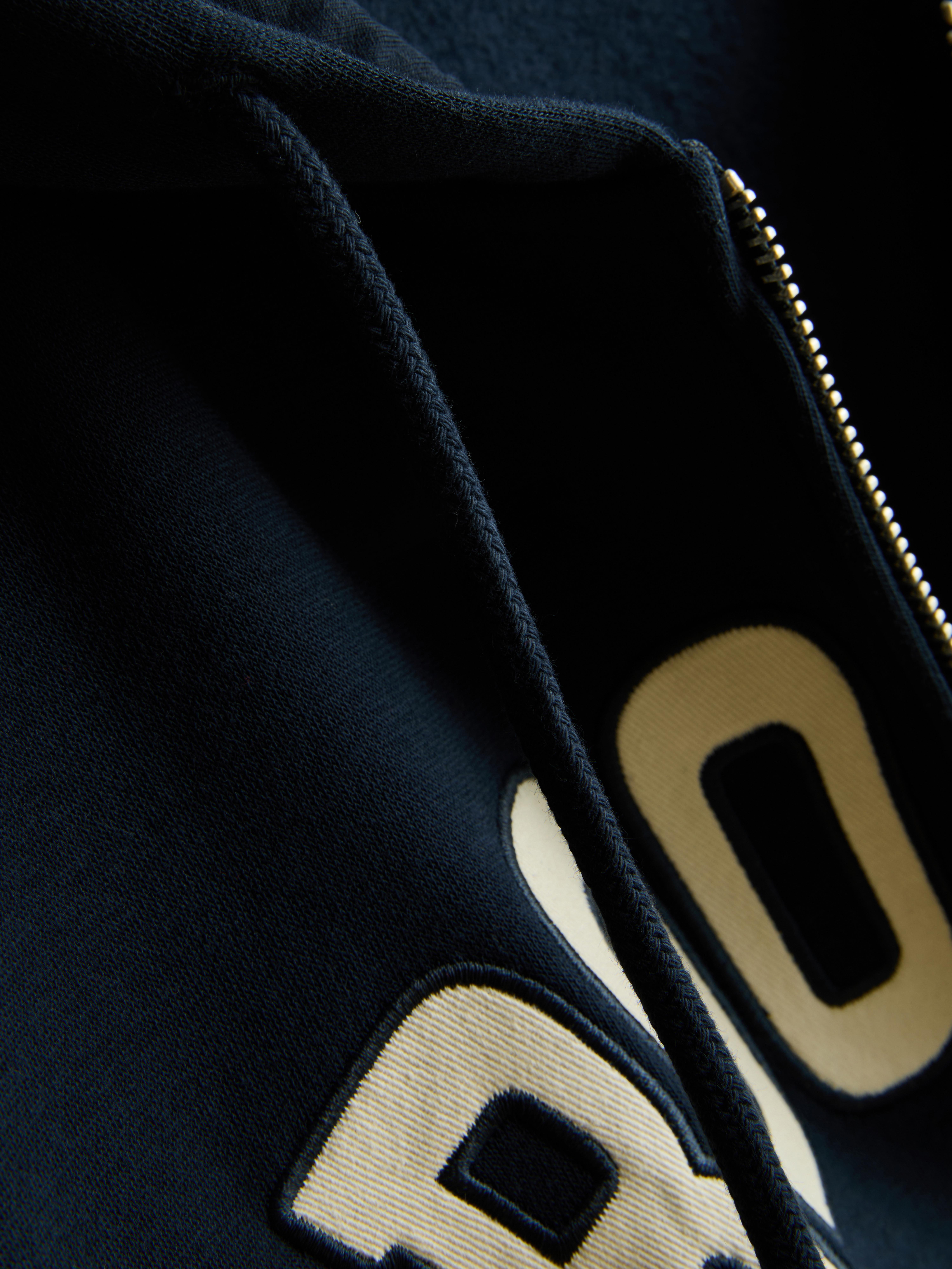 Women's Navy Brooklyn Zip-Up Hoodie