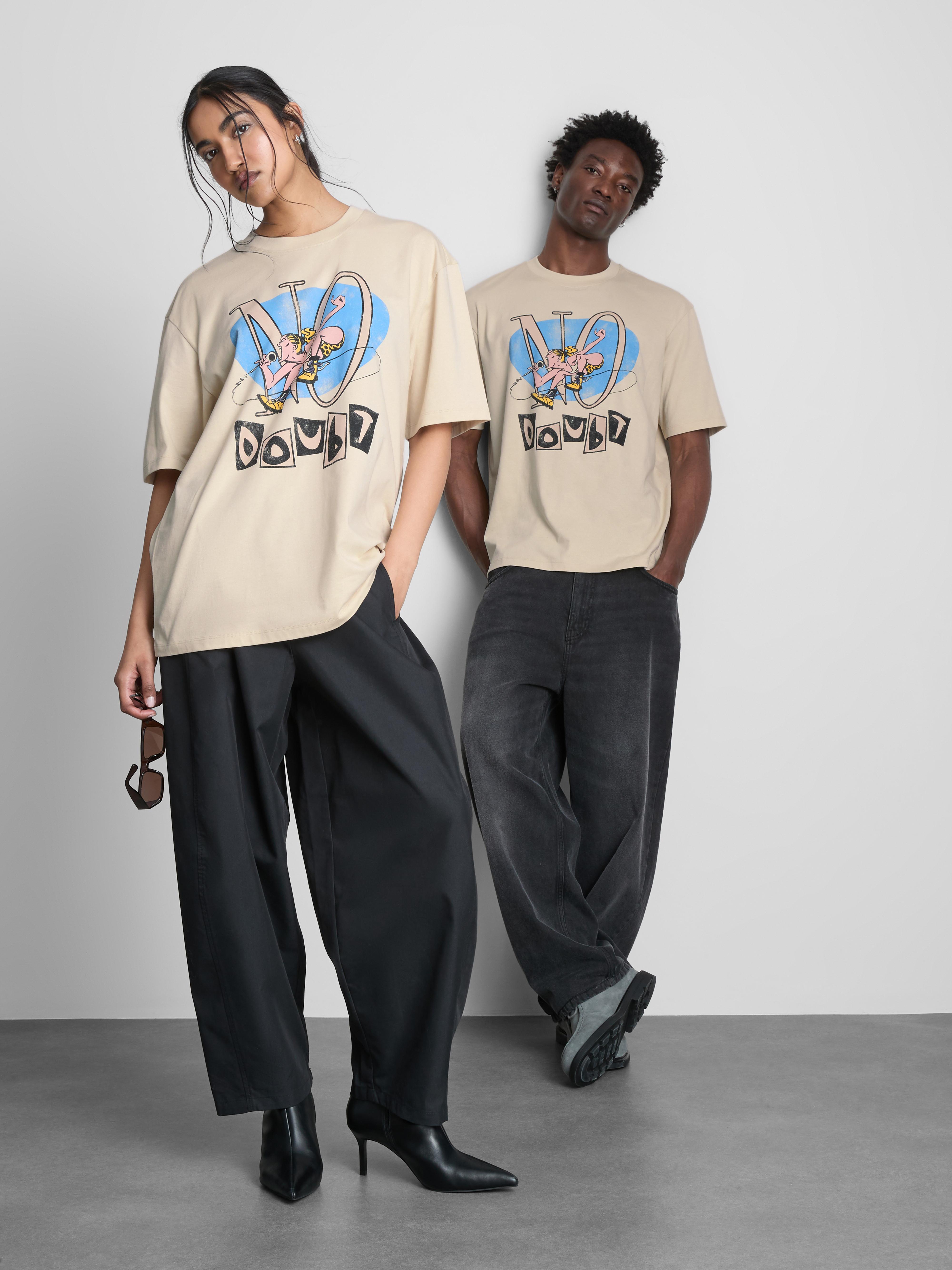 T-shirt met print No Doubt