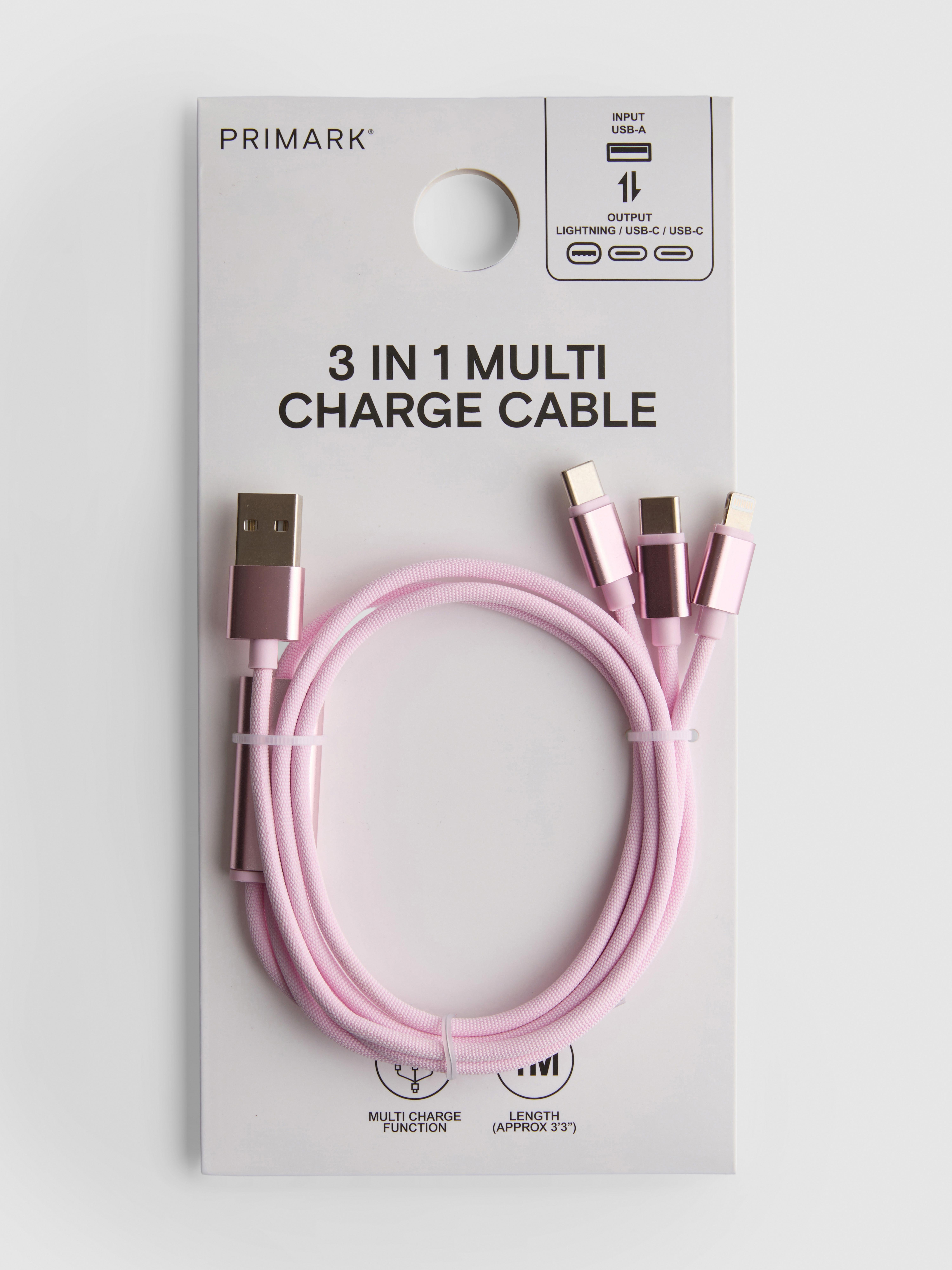 3-in-1 Multi Charging Cable