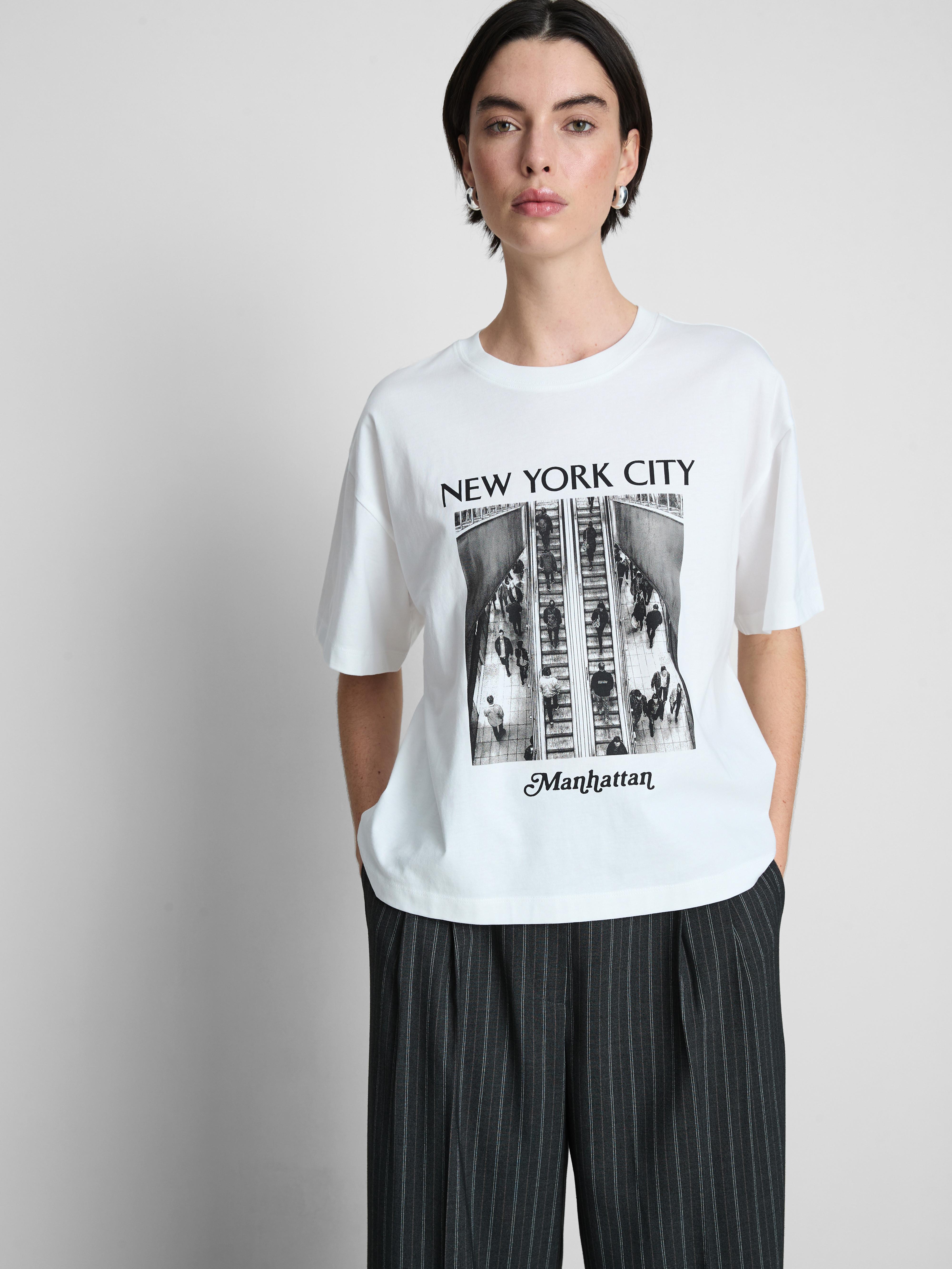 Boxy Cotton Graphic Tee