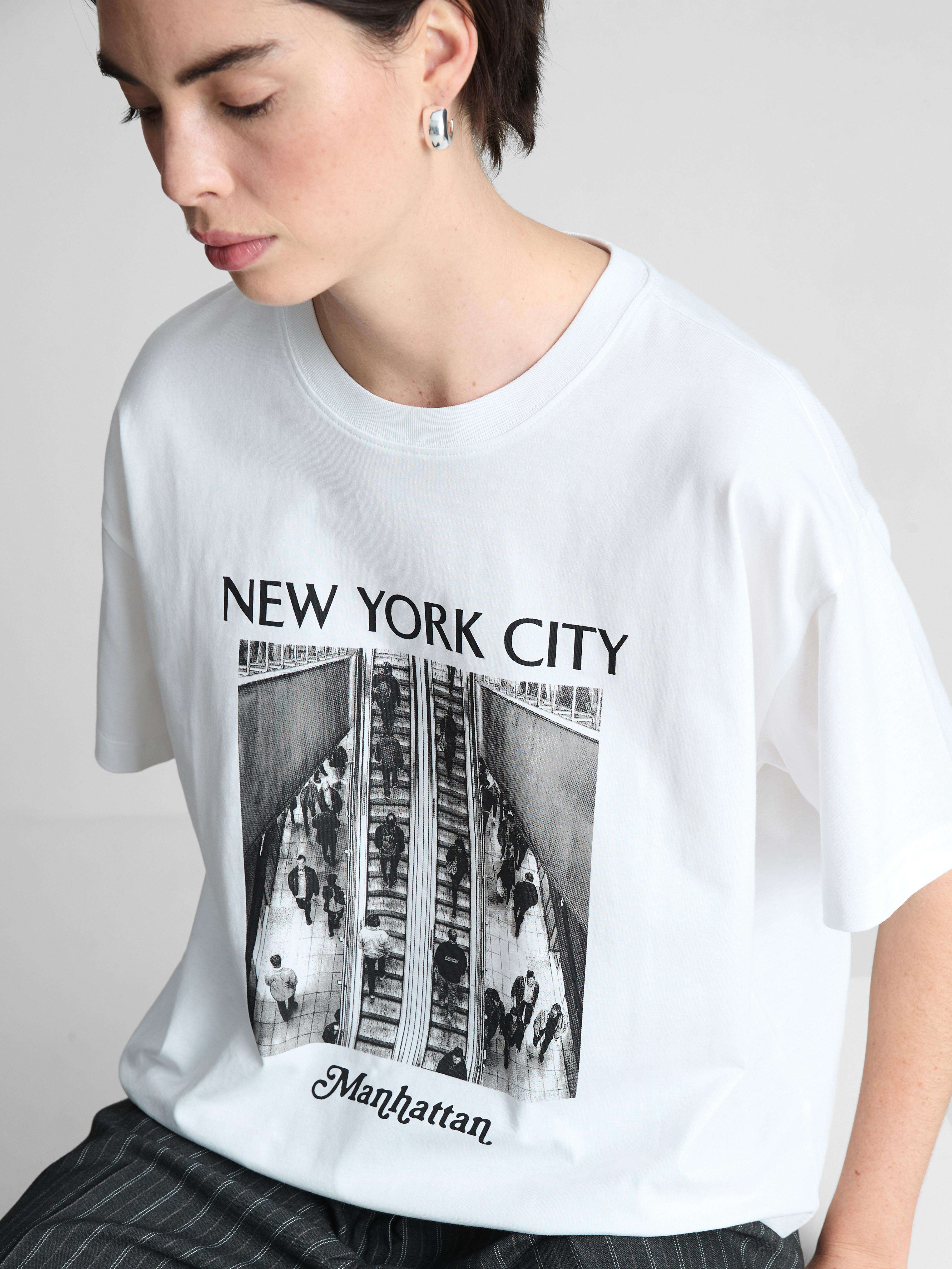 Boxy Cotton Graphic Tee