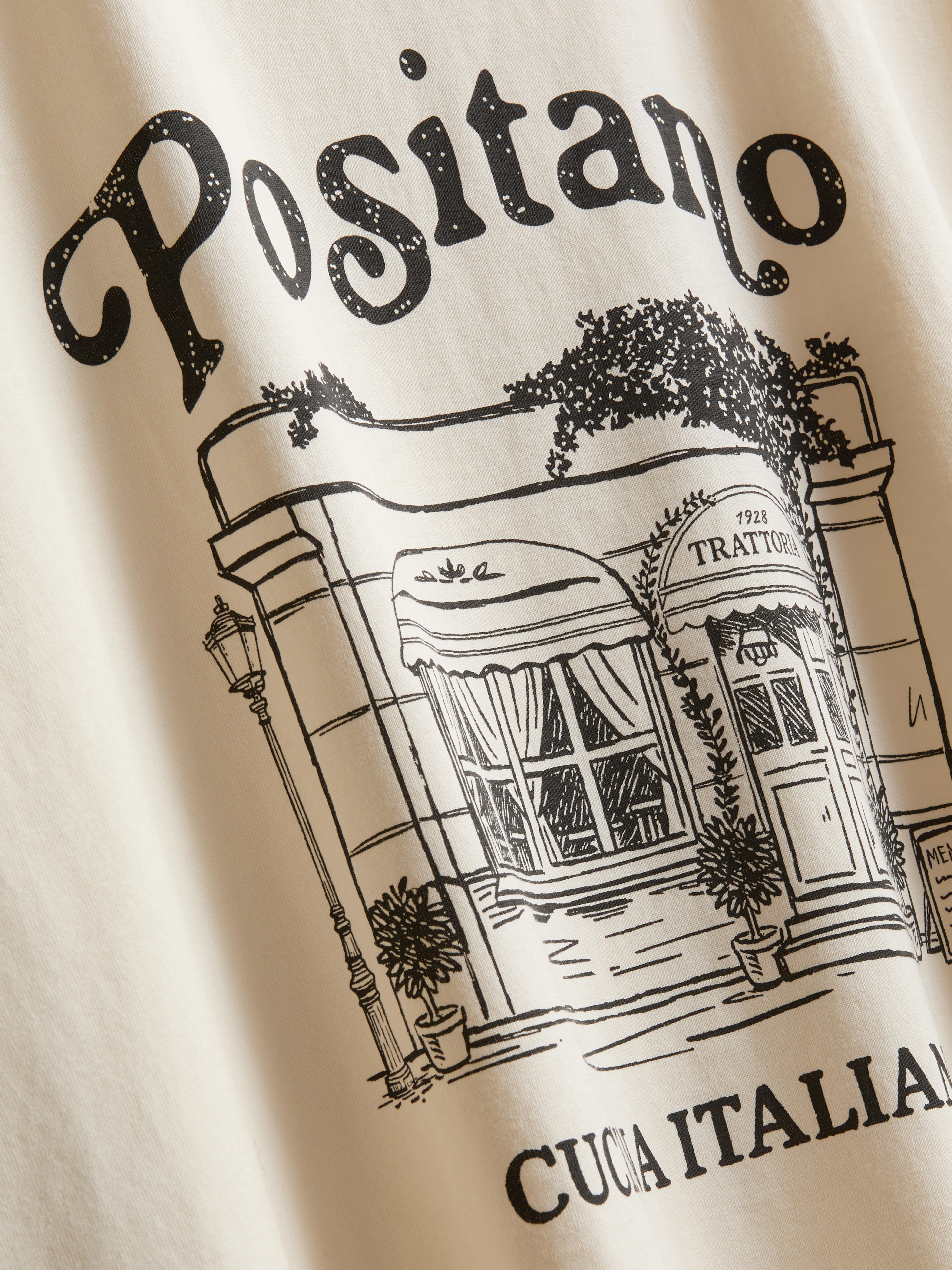 Boxy Cotton Graphic Tee