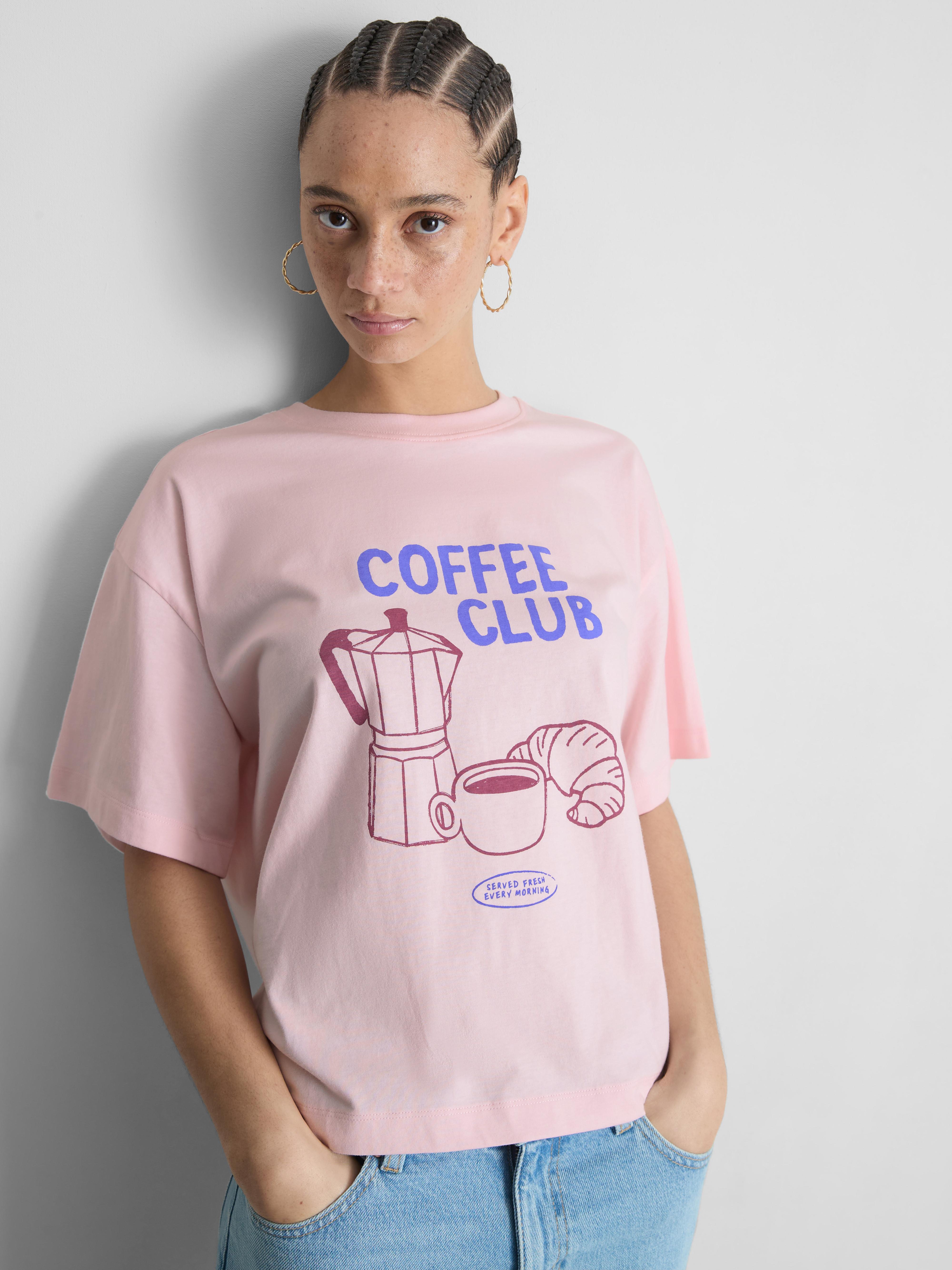 T-shirt graphique à manches courtes - Blanc - Femme | Primark