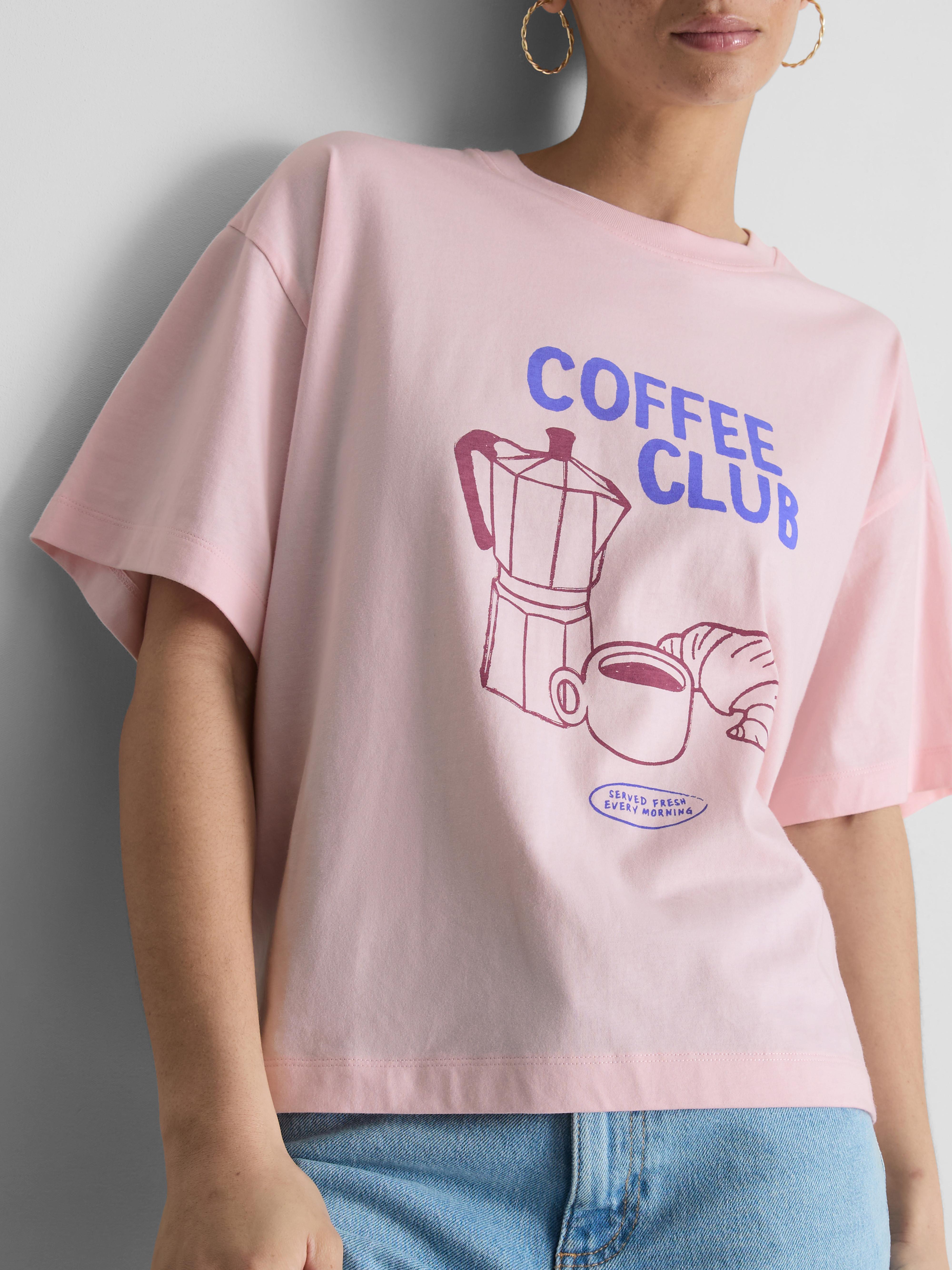 Boxy Cotton Graphic Tee