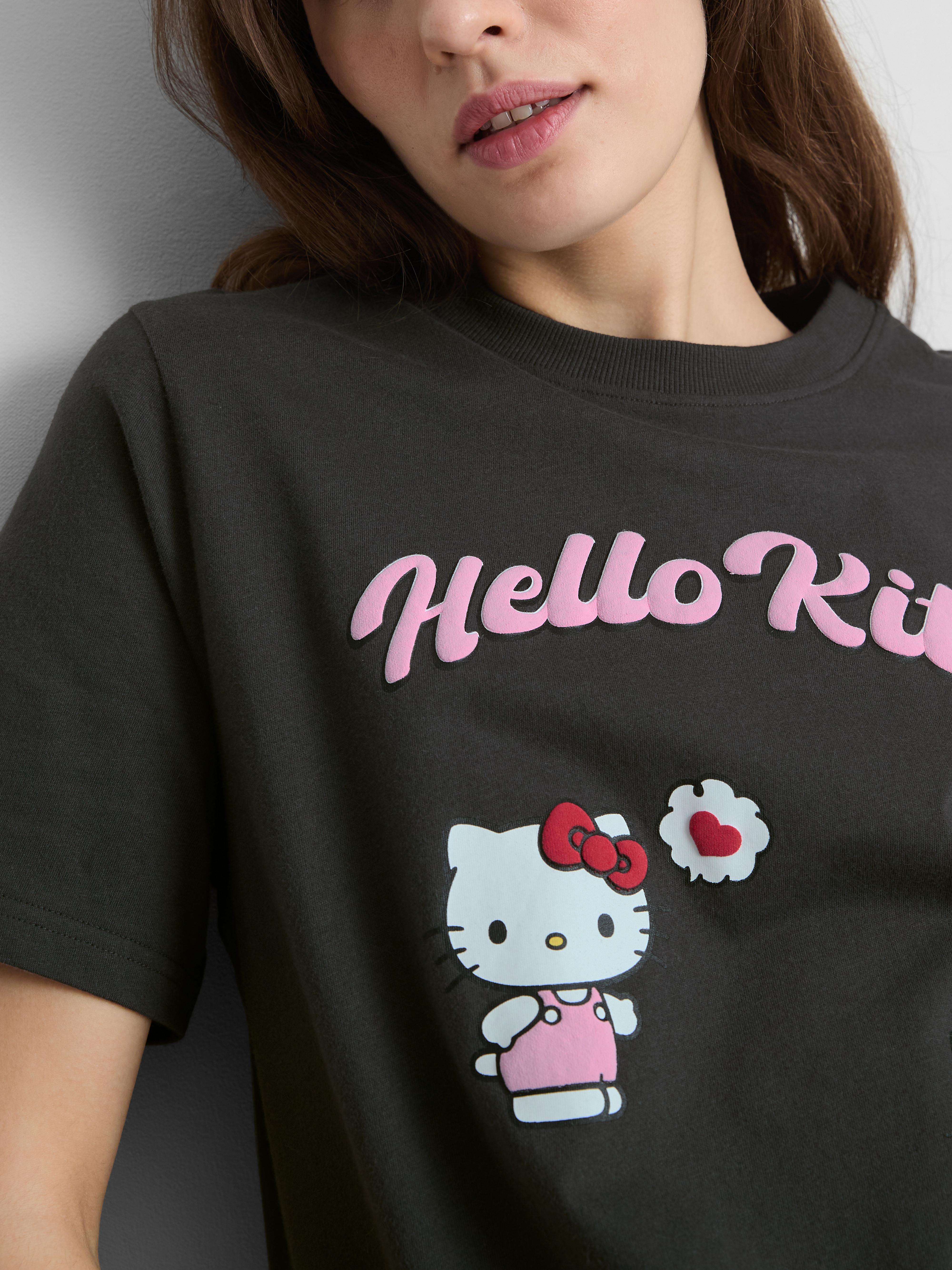 Hello Kitty Puff-Print T-Shirt