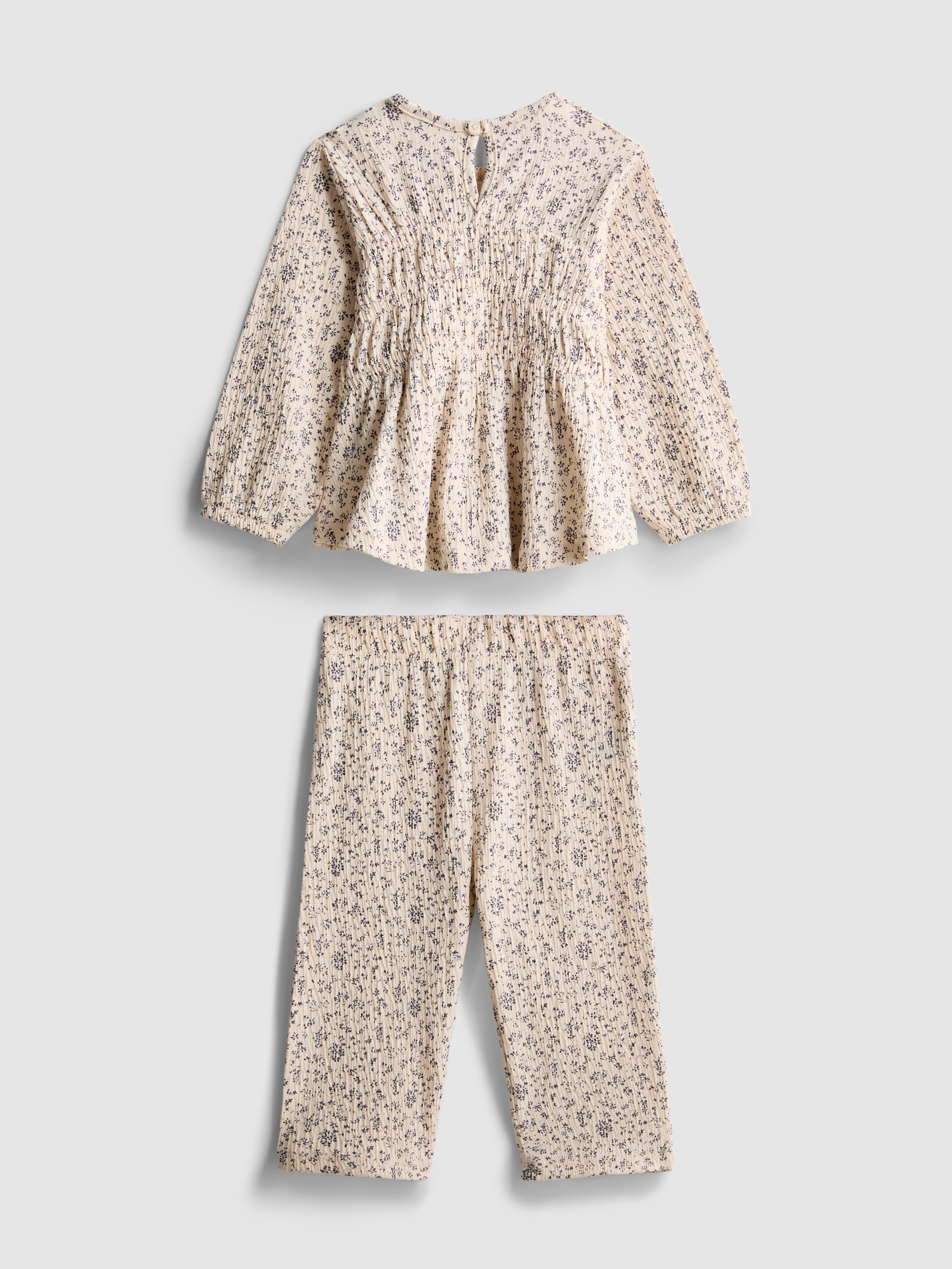 0-36 meses | Camiseta de manga larga y pantalones