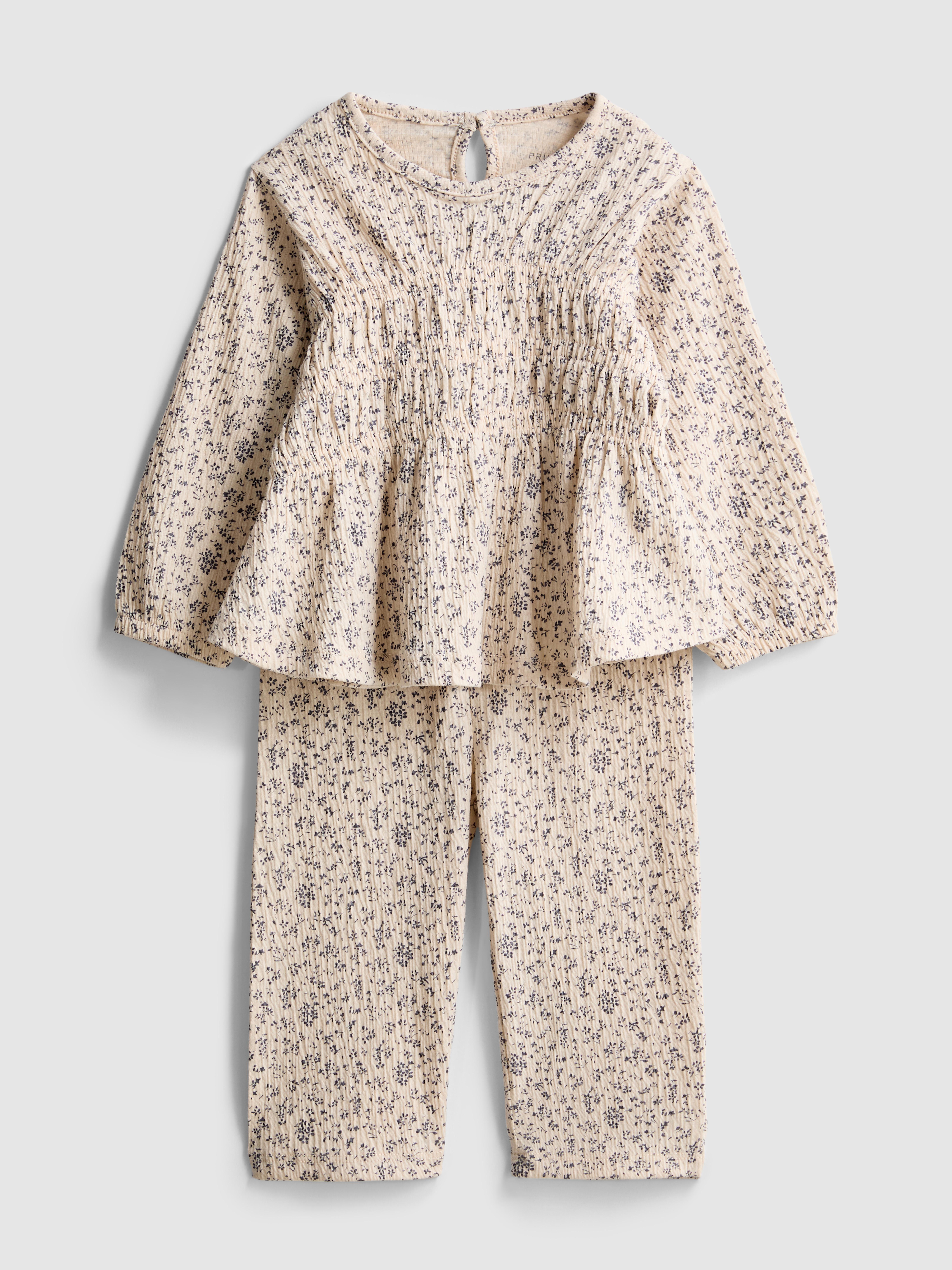 0-36 meses | Camiseta de manga larga y pantalones