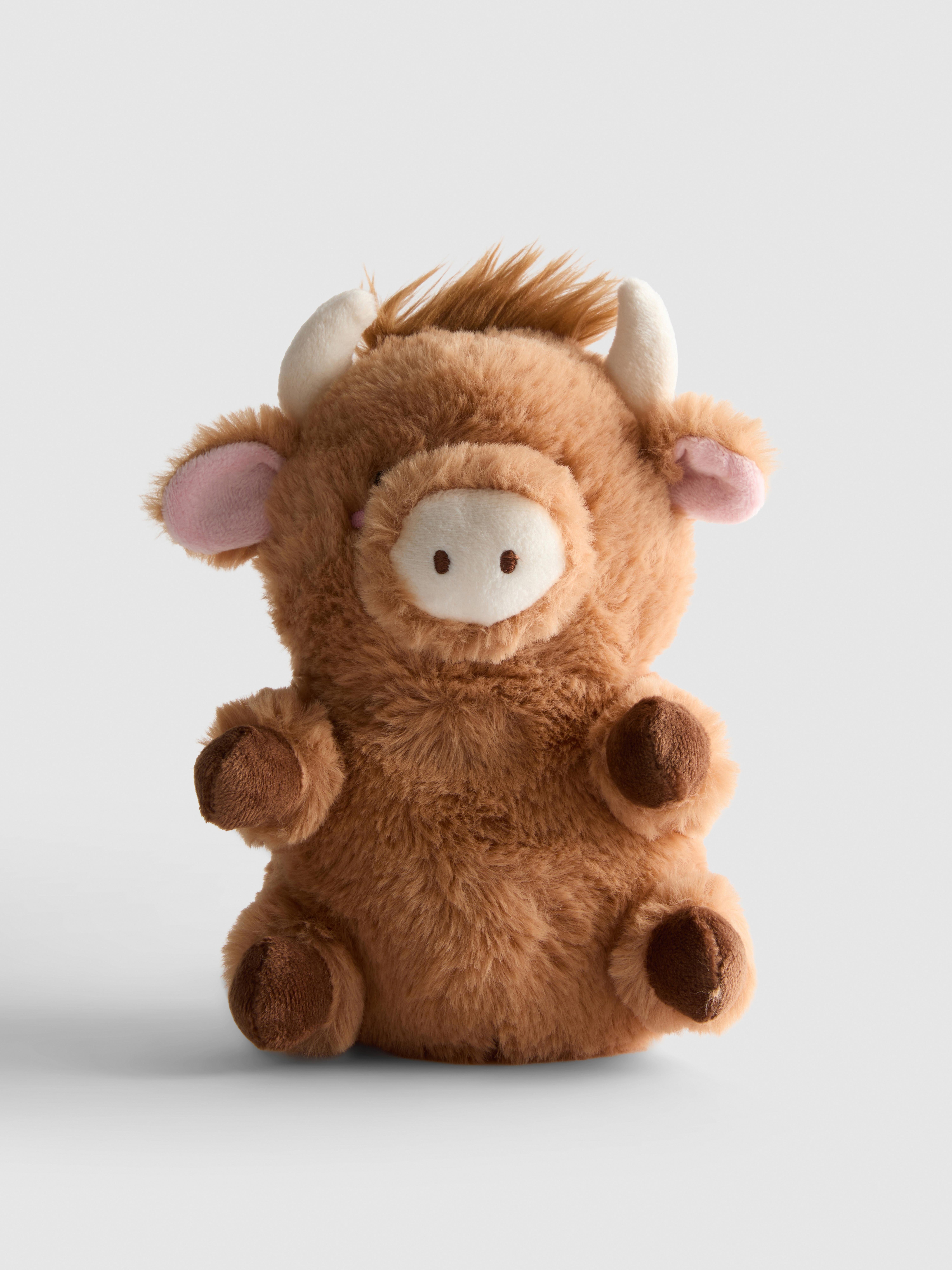 Peluche mucca delle Highlands piccolo