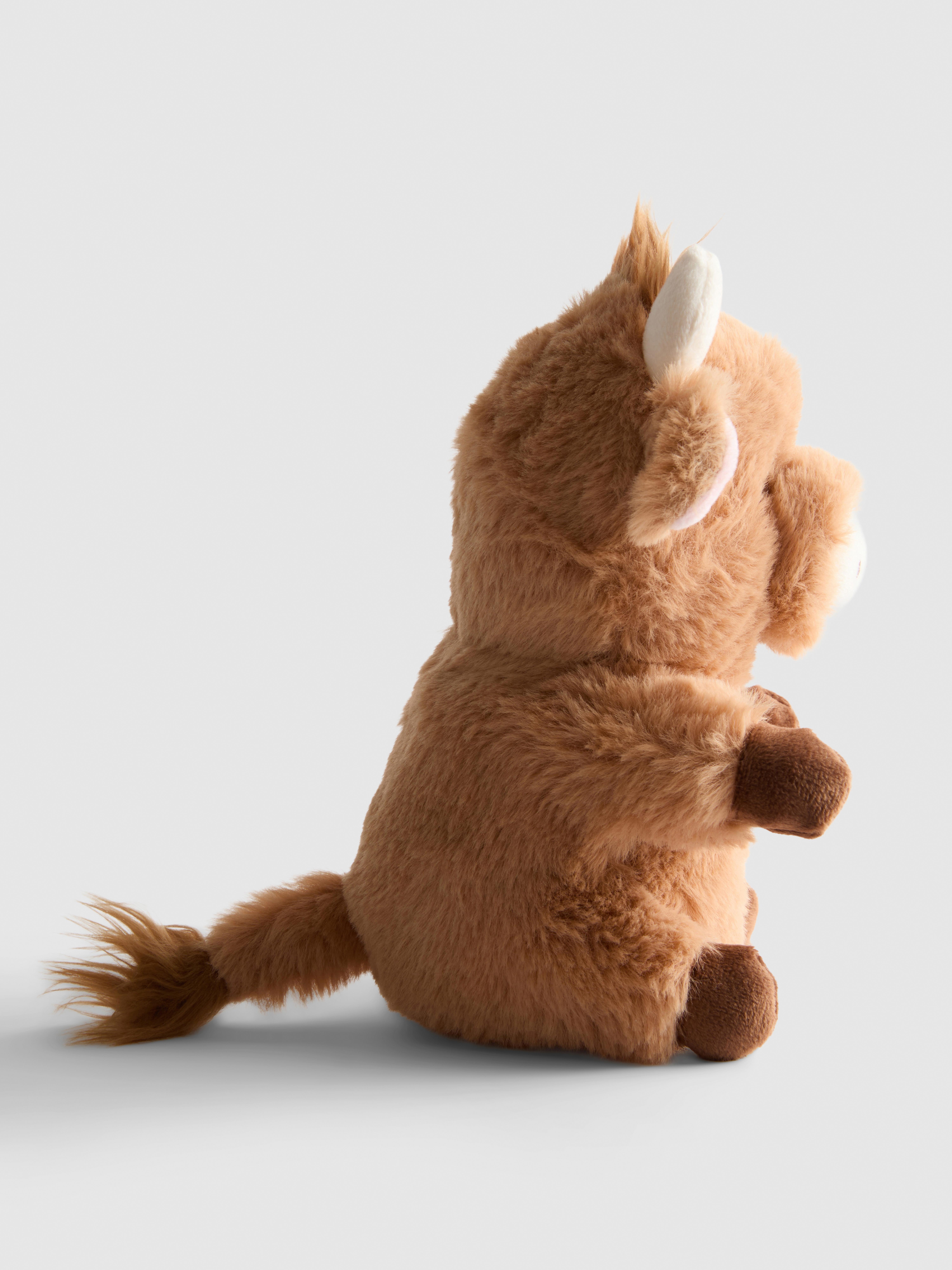 Peluche mucca delle Highlands piccolo