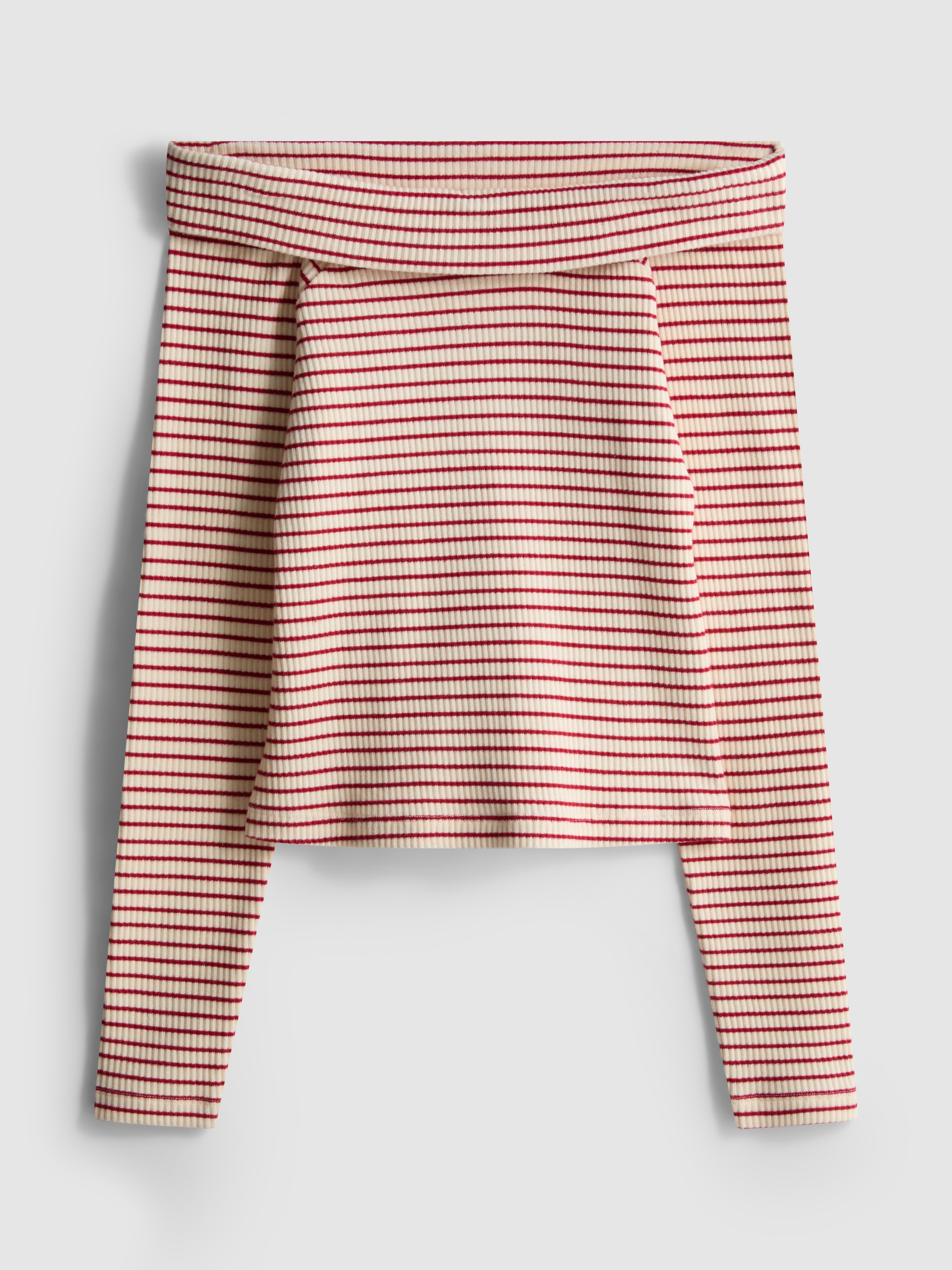 The Primark Scene | Top a righe con spalle scoperte