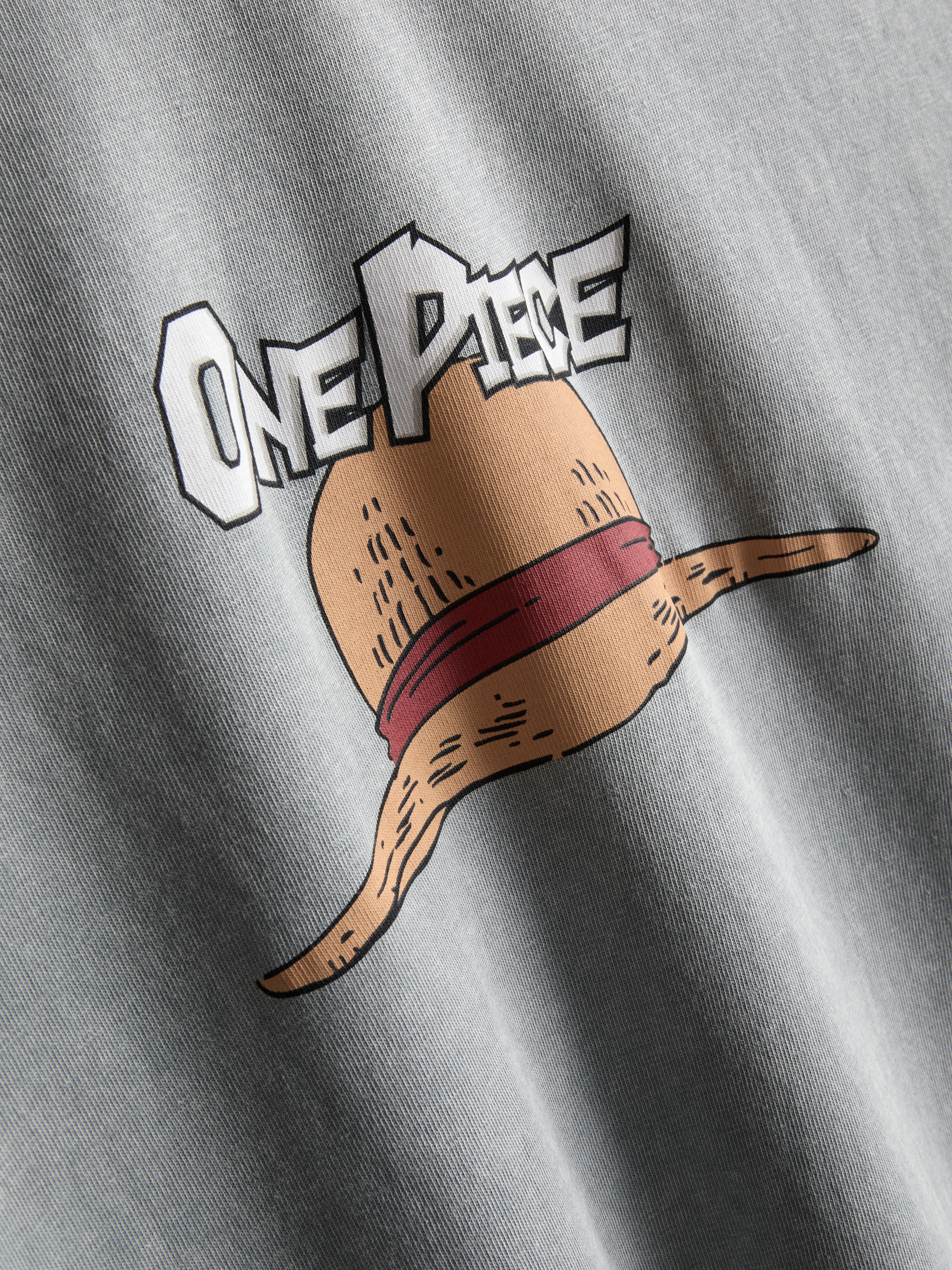 T-shirt délavé One Piece Luffy