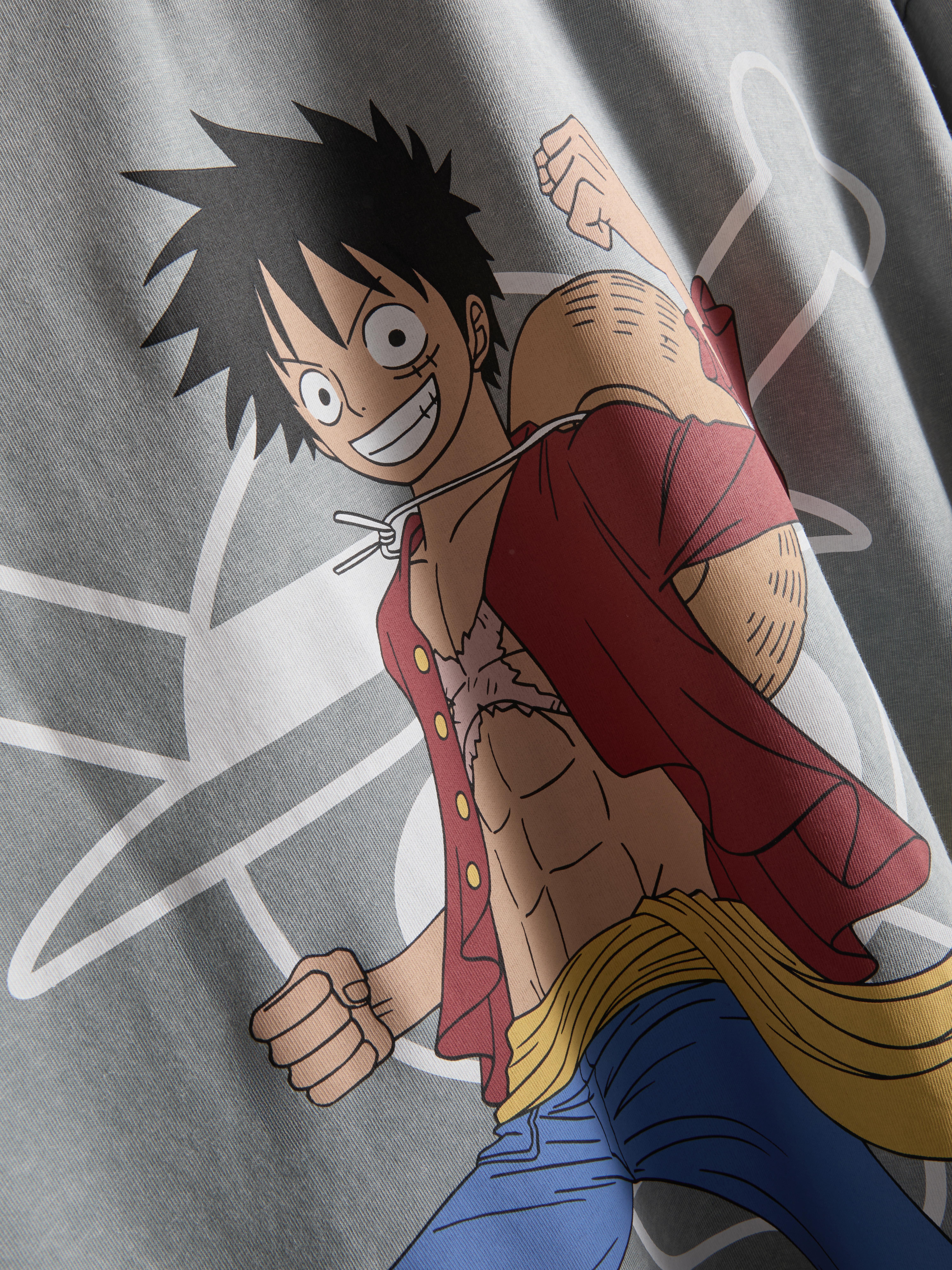 One Piece Luffy Washed T-Shirt