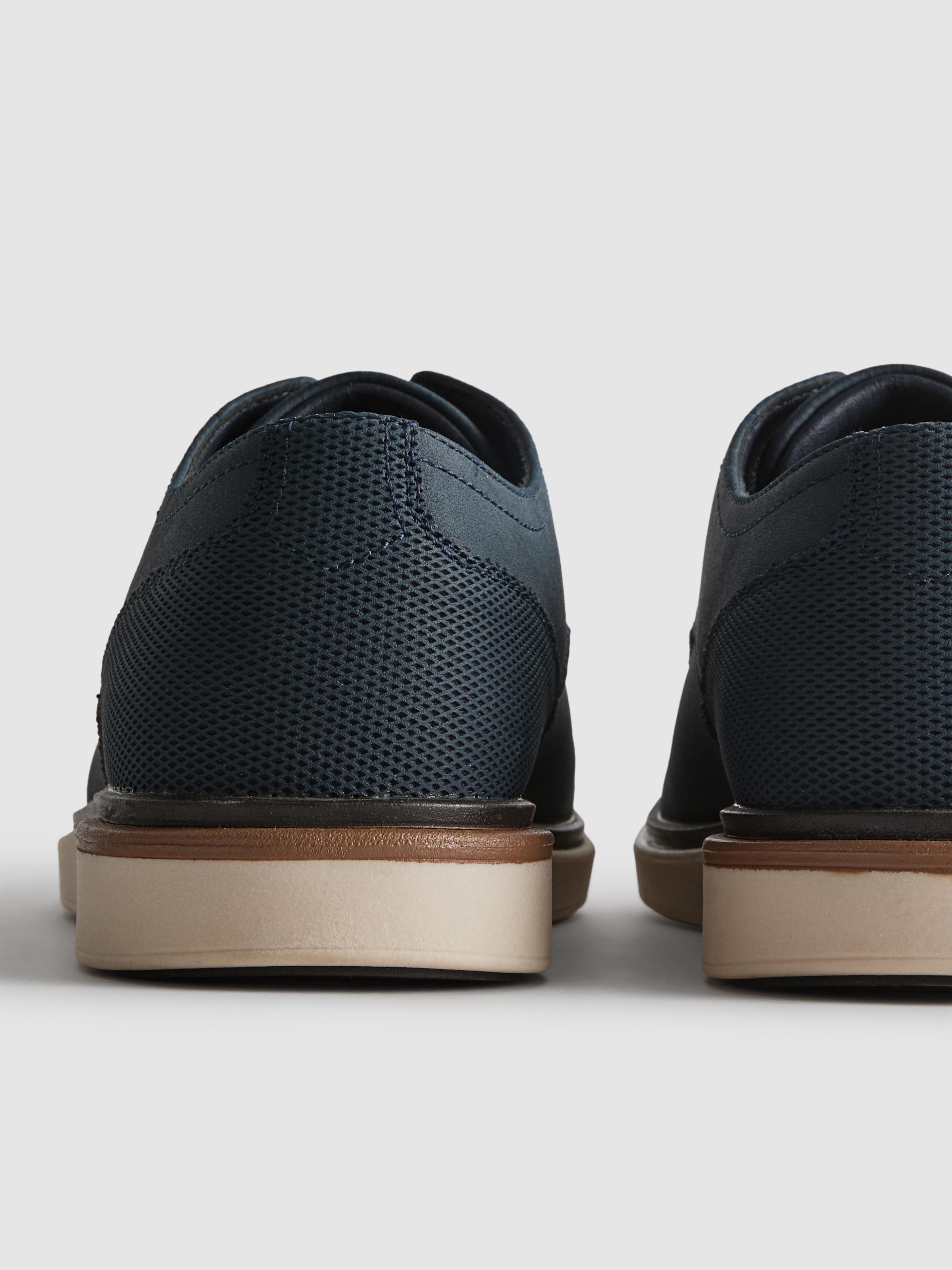 Wedge Sole Derby Shoe