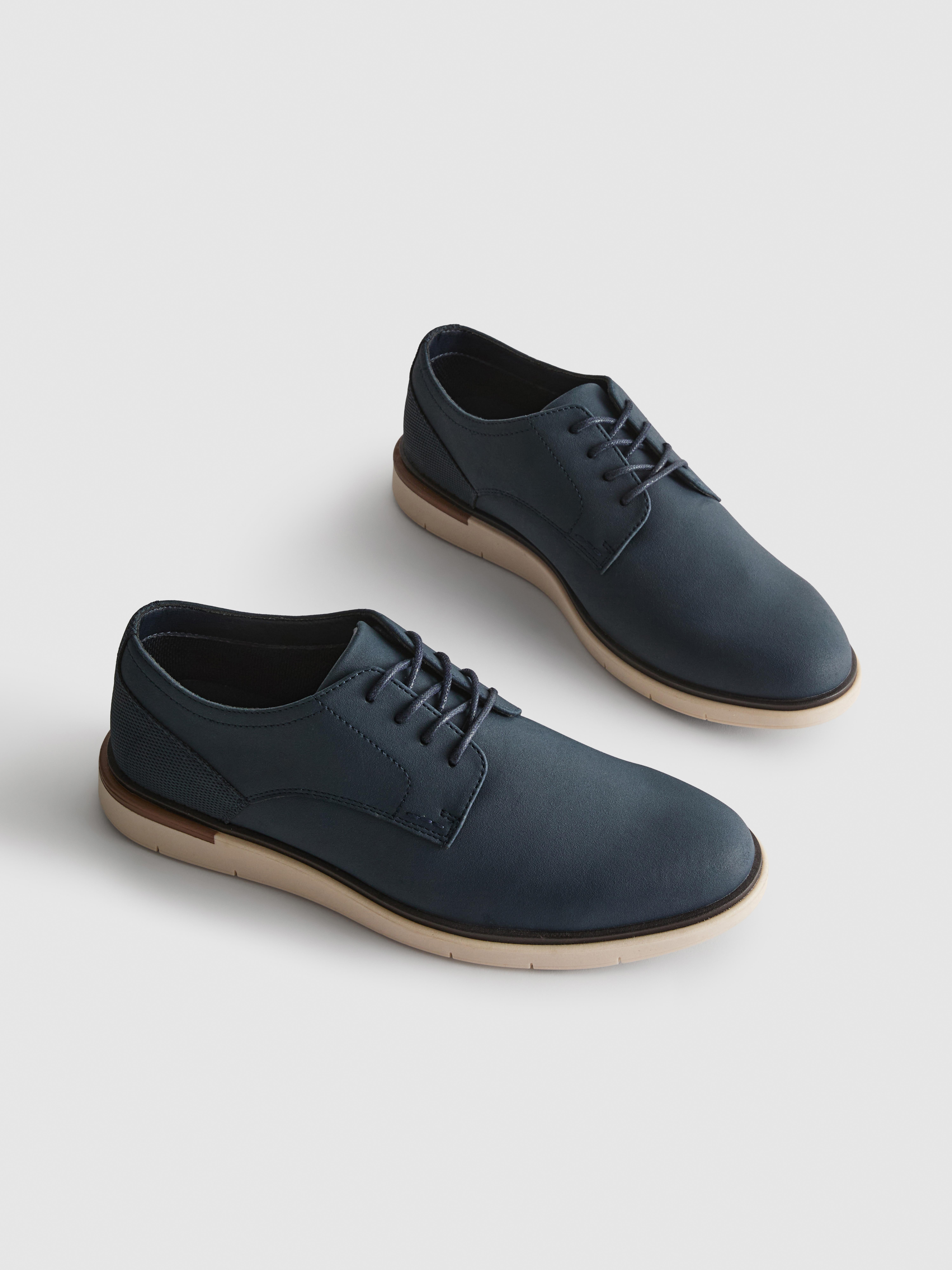 Wedge Sole Derby Shoe