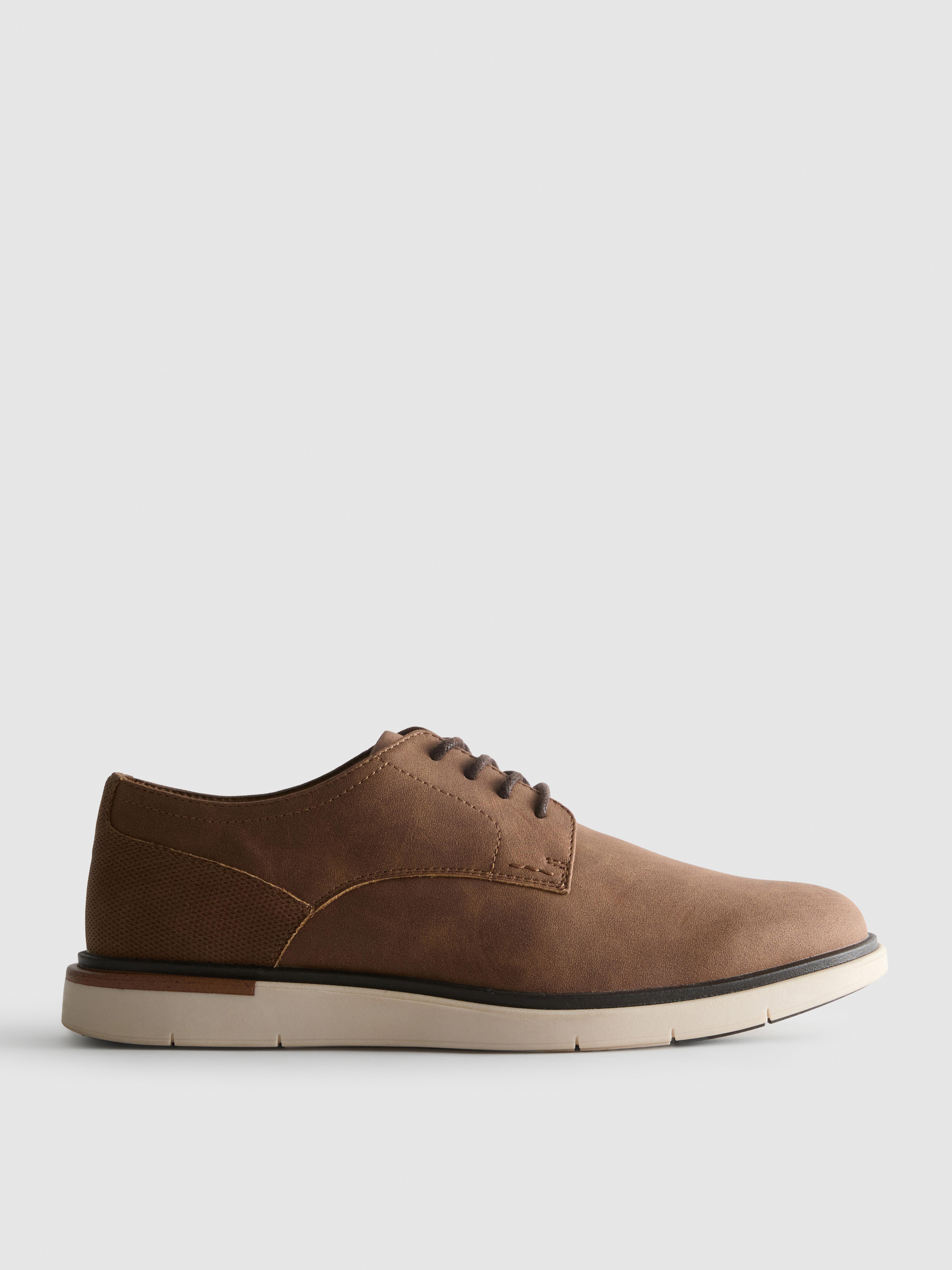 Wedge Sole Derby Shoe
