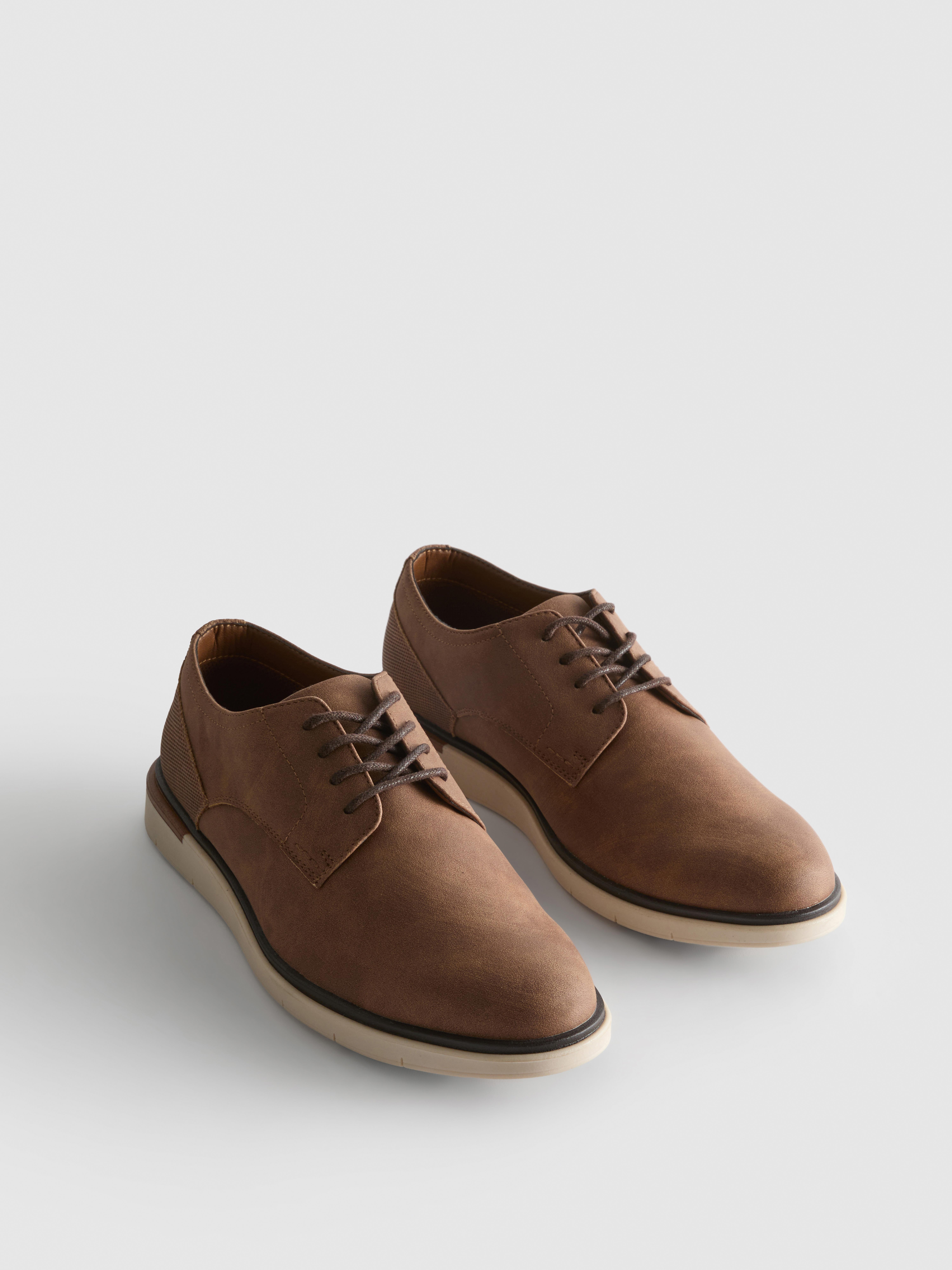 Wedge Sole Derby Shoe