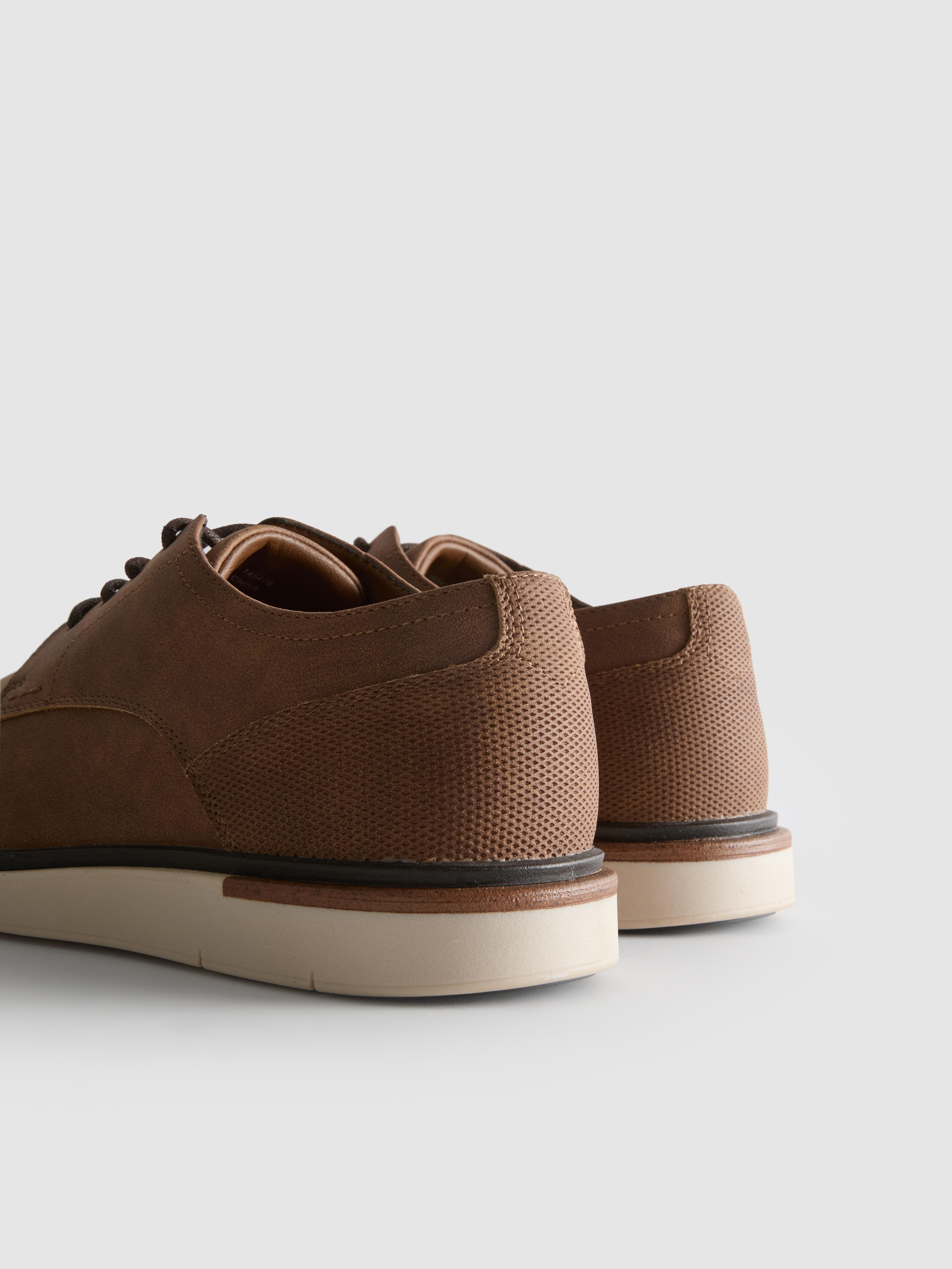 Wedge Sole Derby Shoe