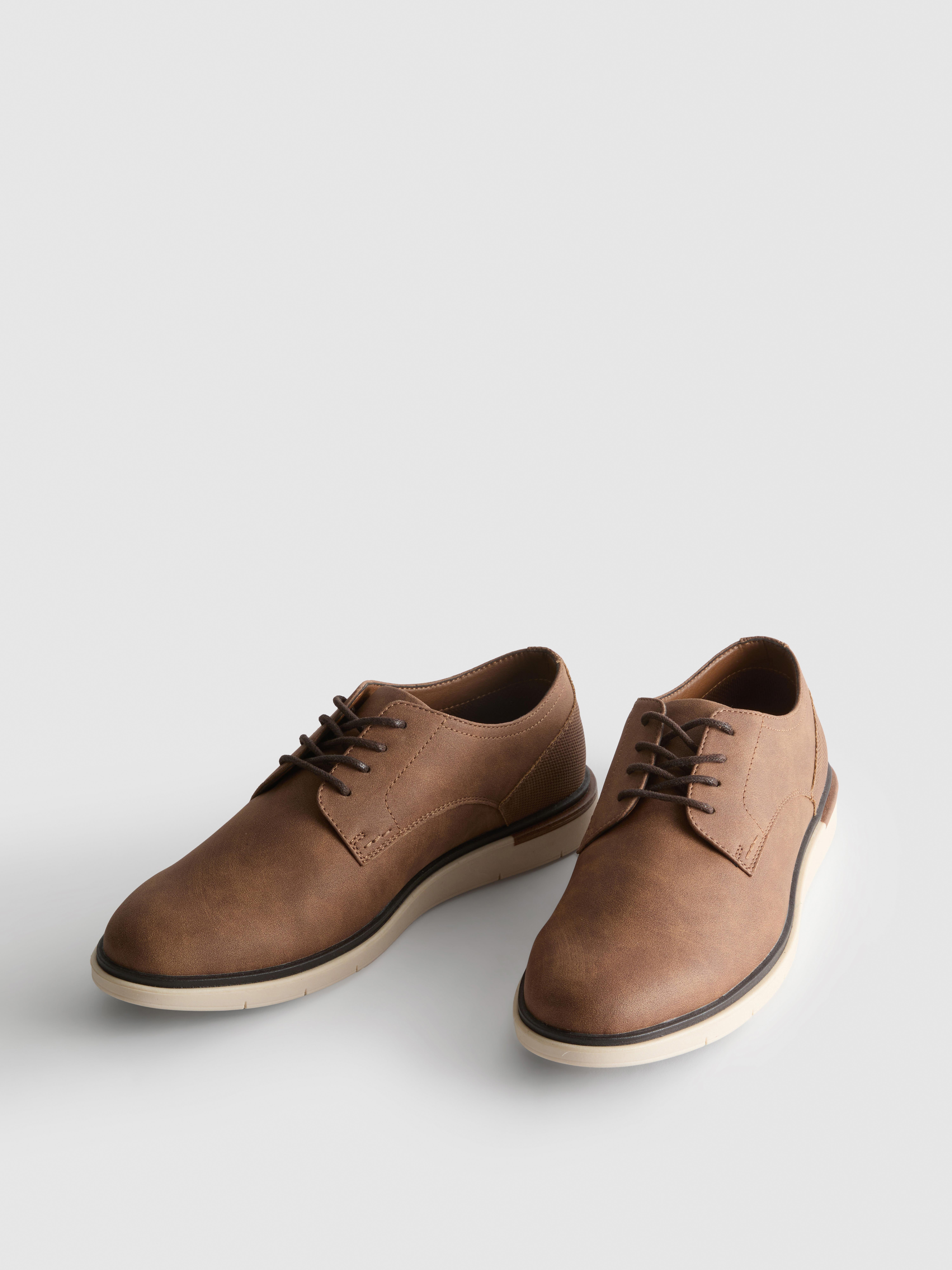 Wedge Sole Derby Shoe