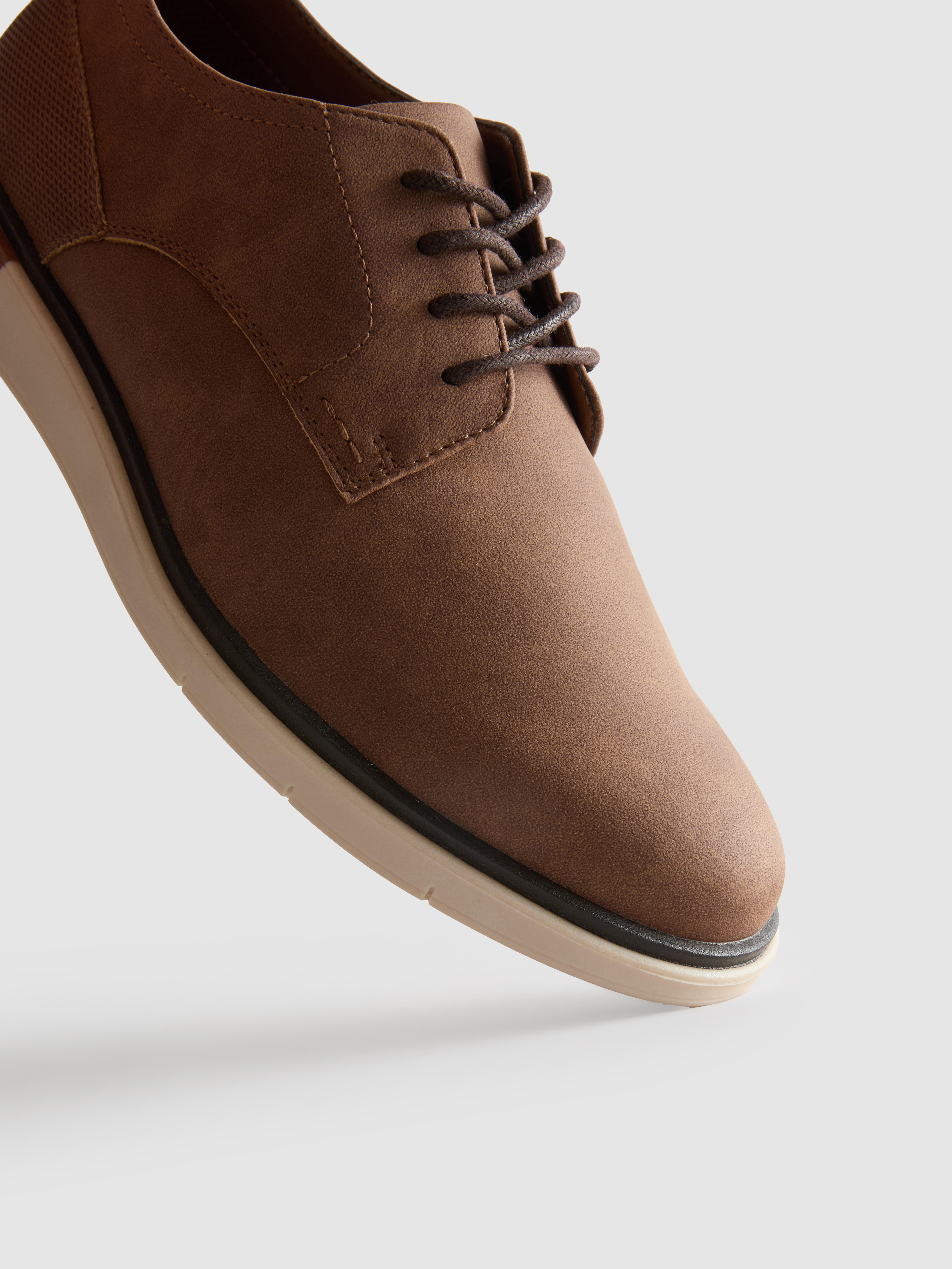 Wedge Sole Derby Shoe