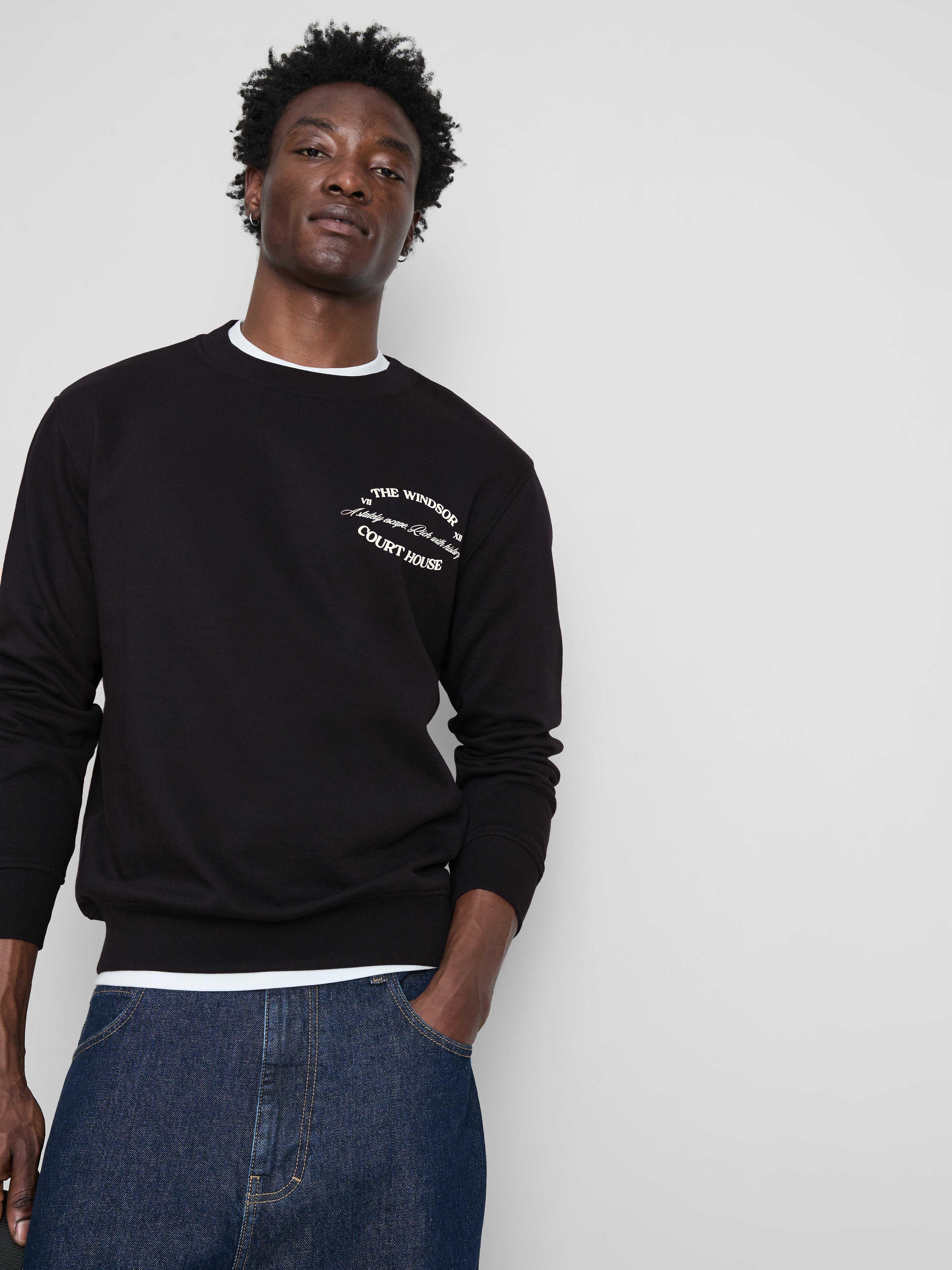 Windsor Court House Graphic Sweatshirt