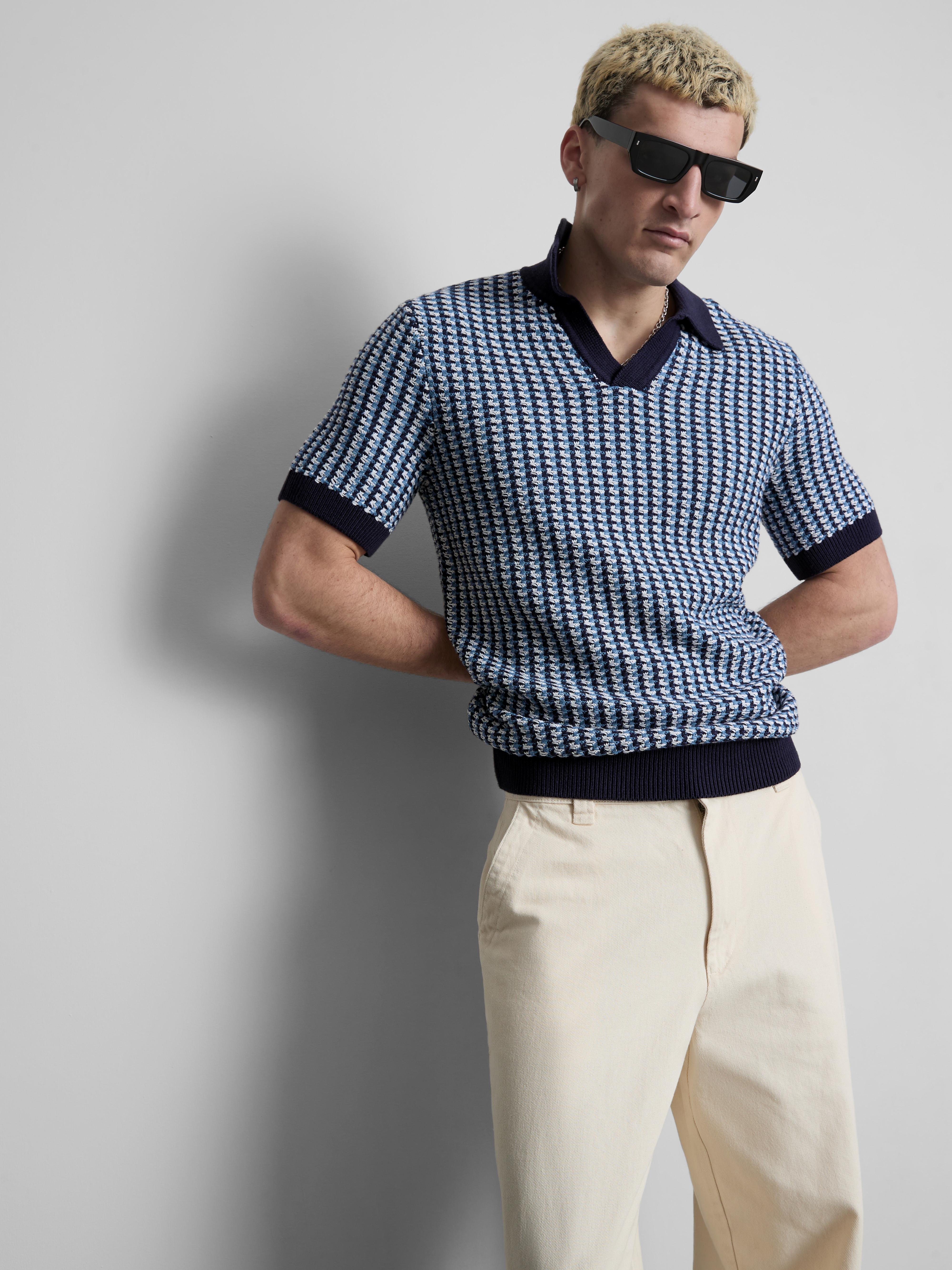 Polo de punto de manga corta