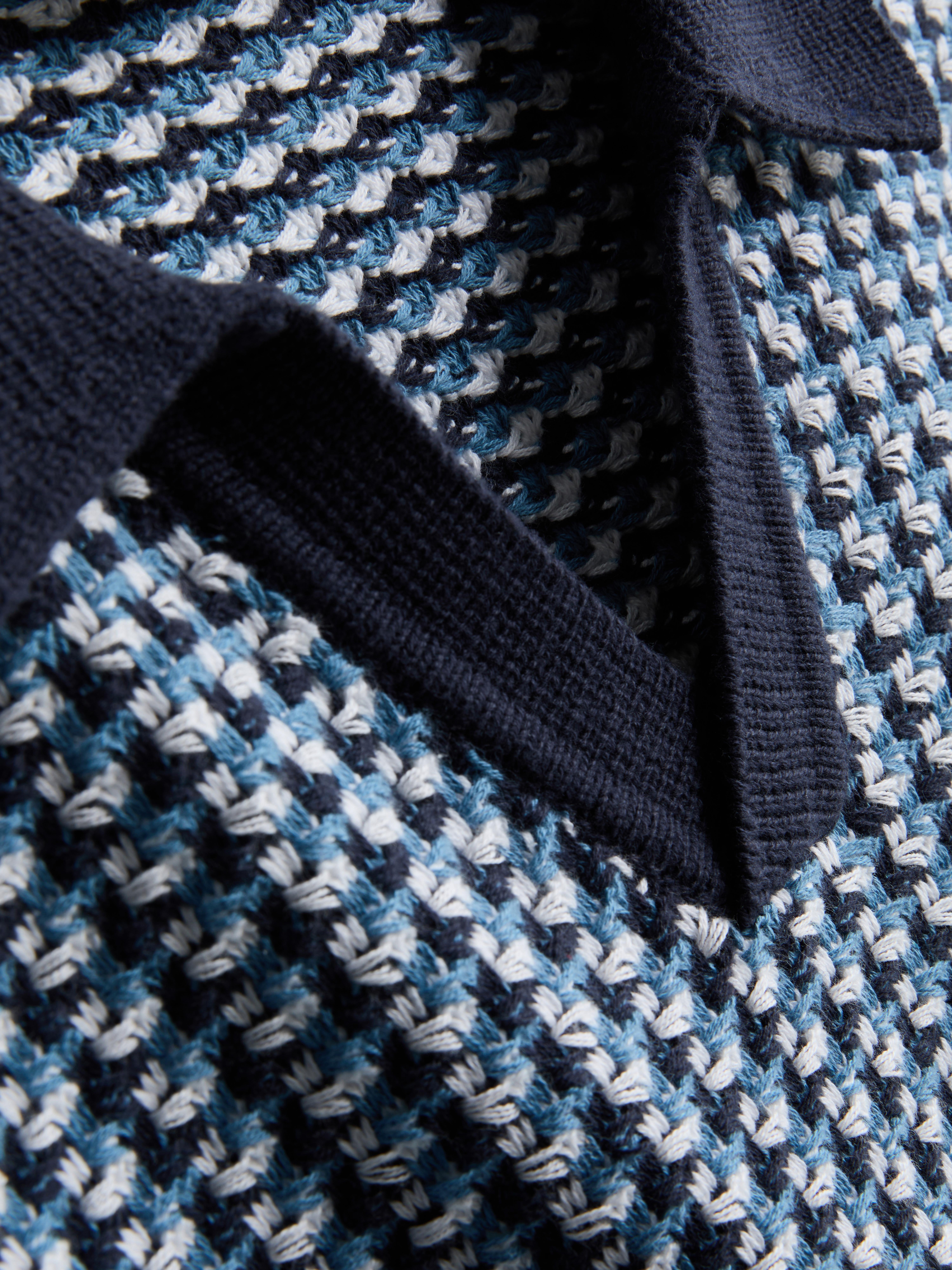 Polo de punto de manga corta