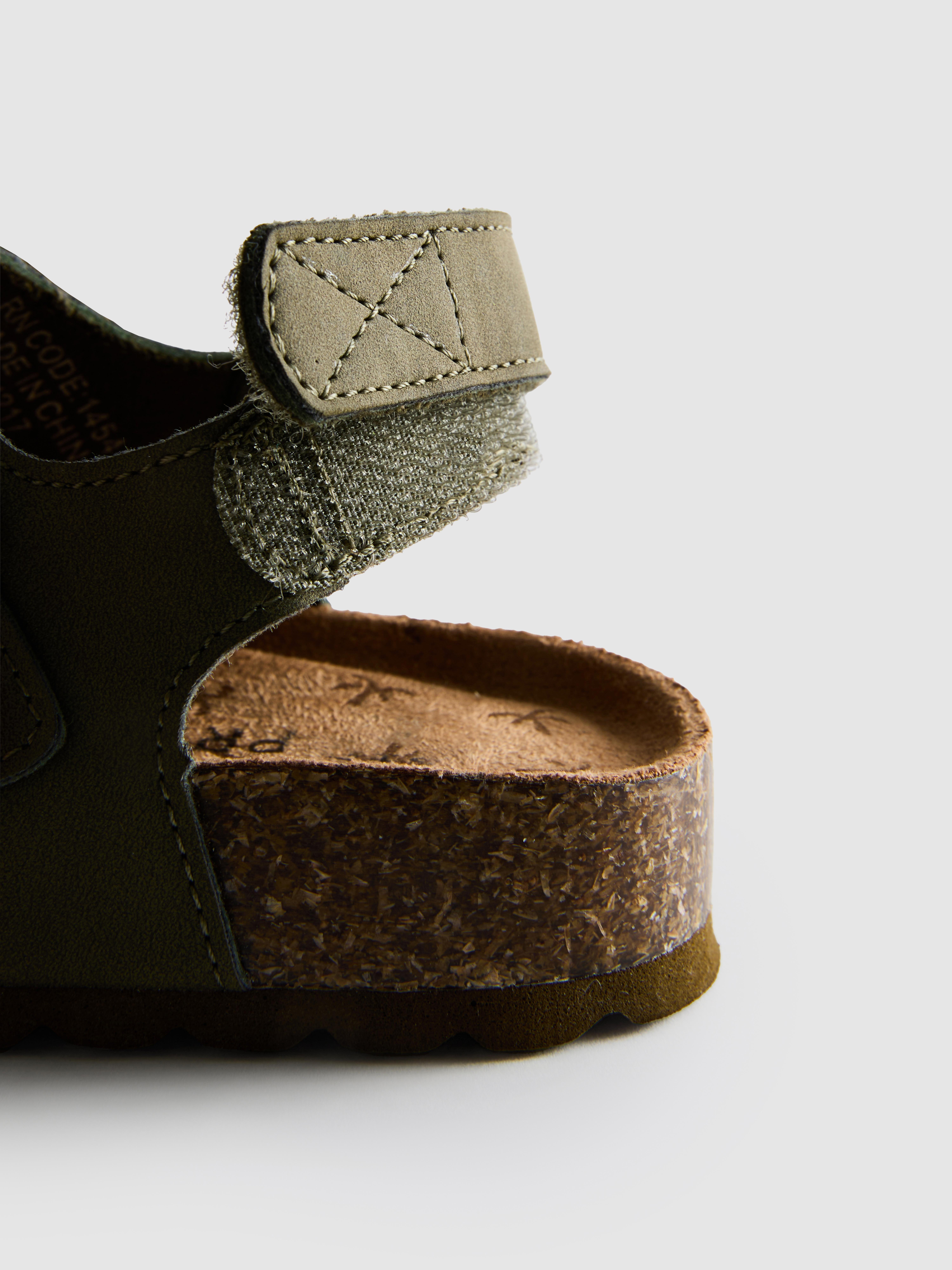 Double Buckle Strap Sandals