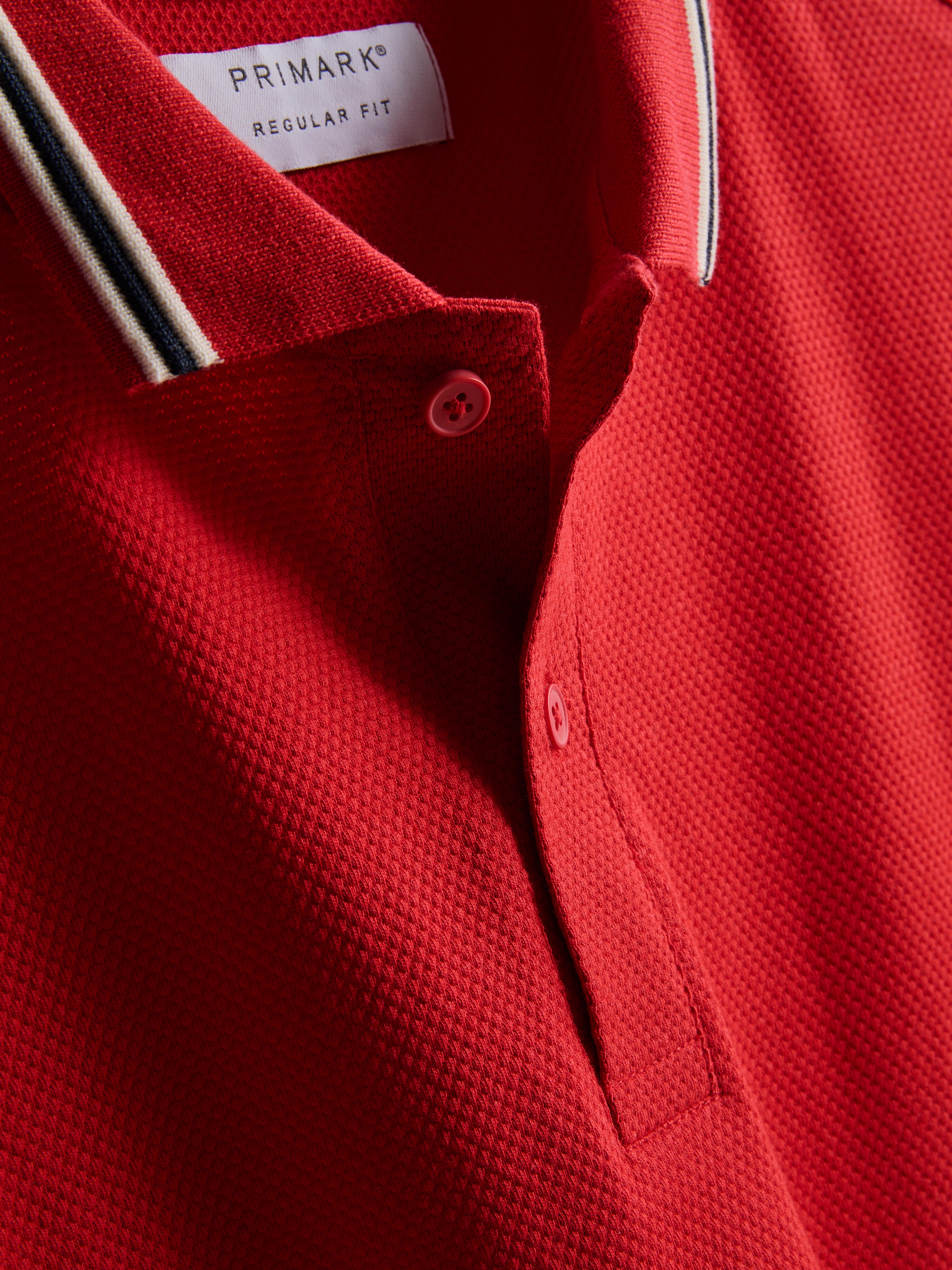 Honeycomb Texture Polo Shirt