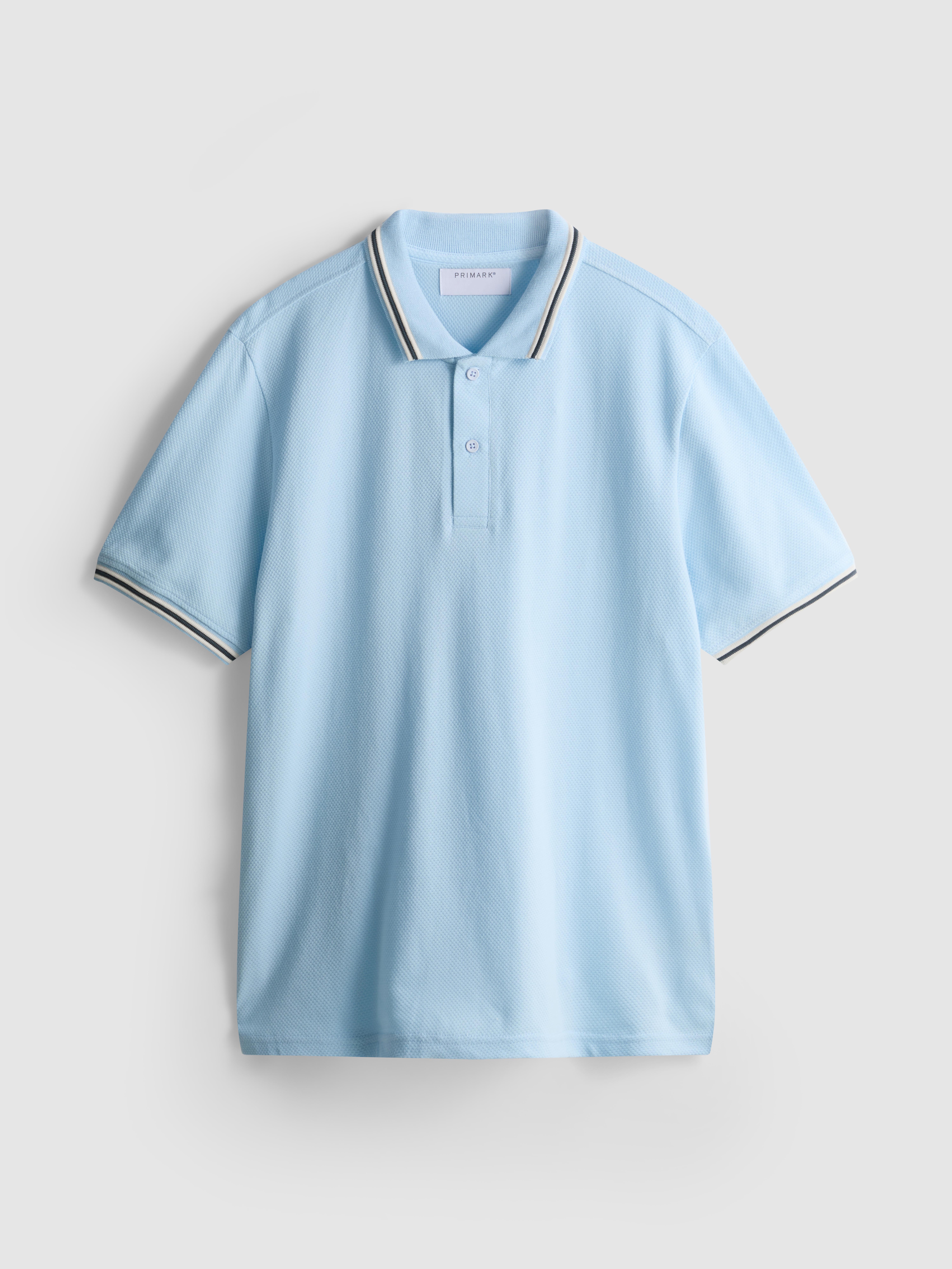 Honeycomb Texture Polo Shirt